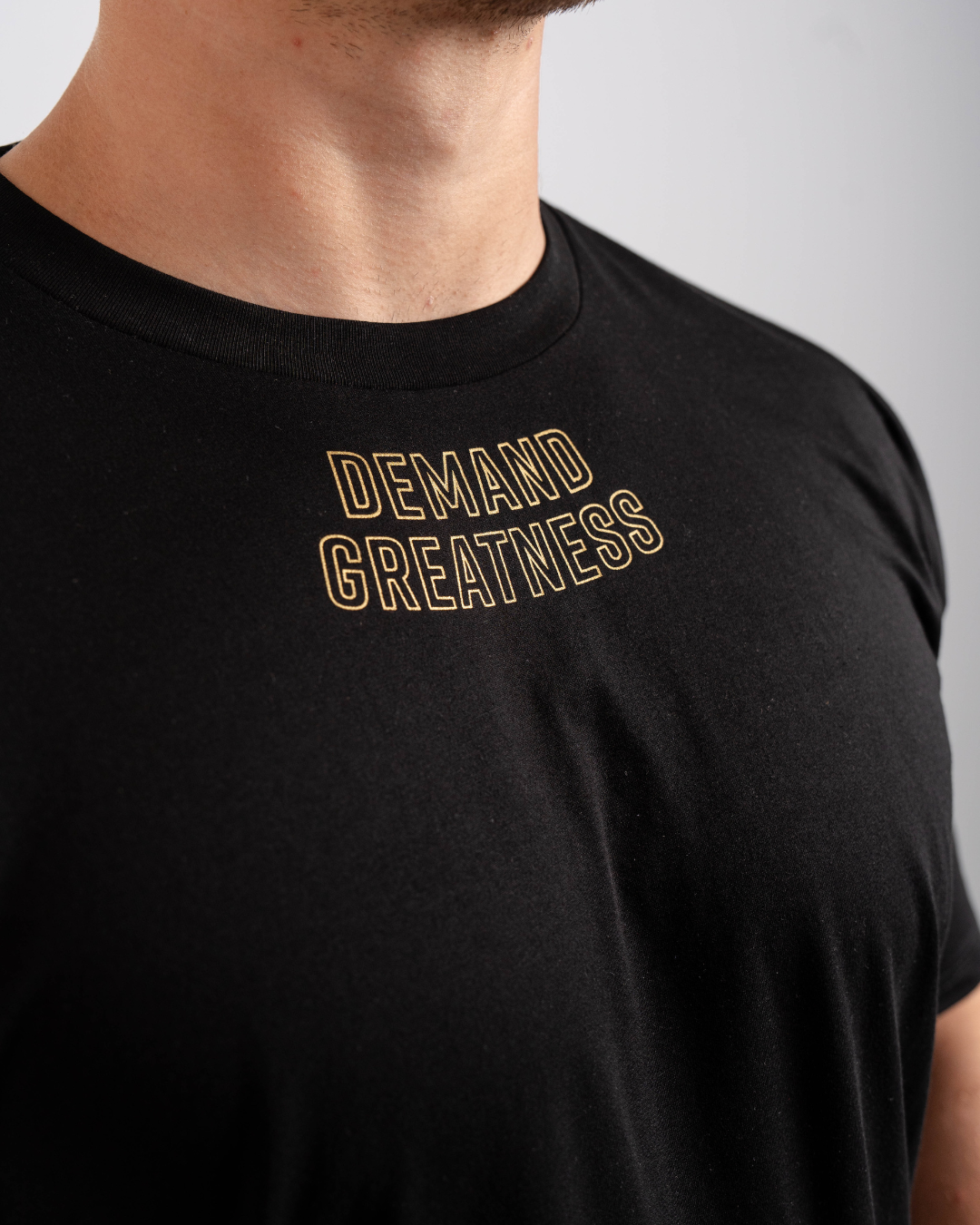 Demand Greatness True-Fit Gold Standard is our new meet shirt design highlighting Demand Greatness with a double outline font to showcase your impact on the platform. The Shirt is IPF Approved. Shop the full A7 Powerlifting IPF Approved Equipment collection. The IPF Approved Kit includes Powerlifting Singlet, A7 Meet Shirt, A7 Zebra Wrist Wraps, A7 Deadlift Socks, Hourglass Knee Sleeves (Stiff and Rigor Mortis Knee Sleeves). All A7 Powerlifting Equipment shipping to UK, Norway, Switzerland and Iceland.