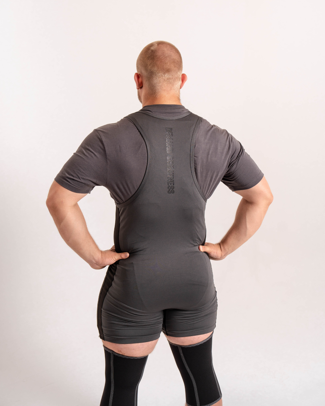 A7 LUNO シングレット APPROVED『STEALTH』MEN'S Black Weightlifting Singlet - Luno Men's Singlet Stealth – A7