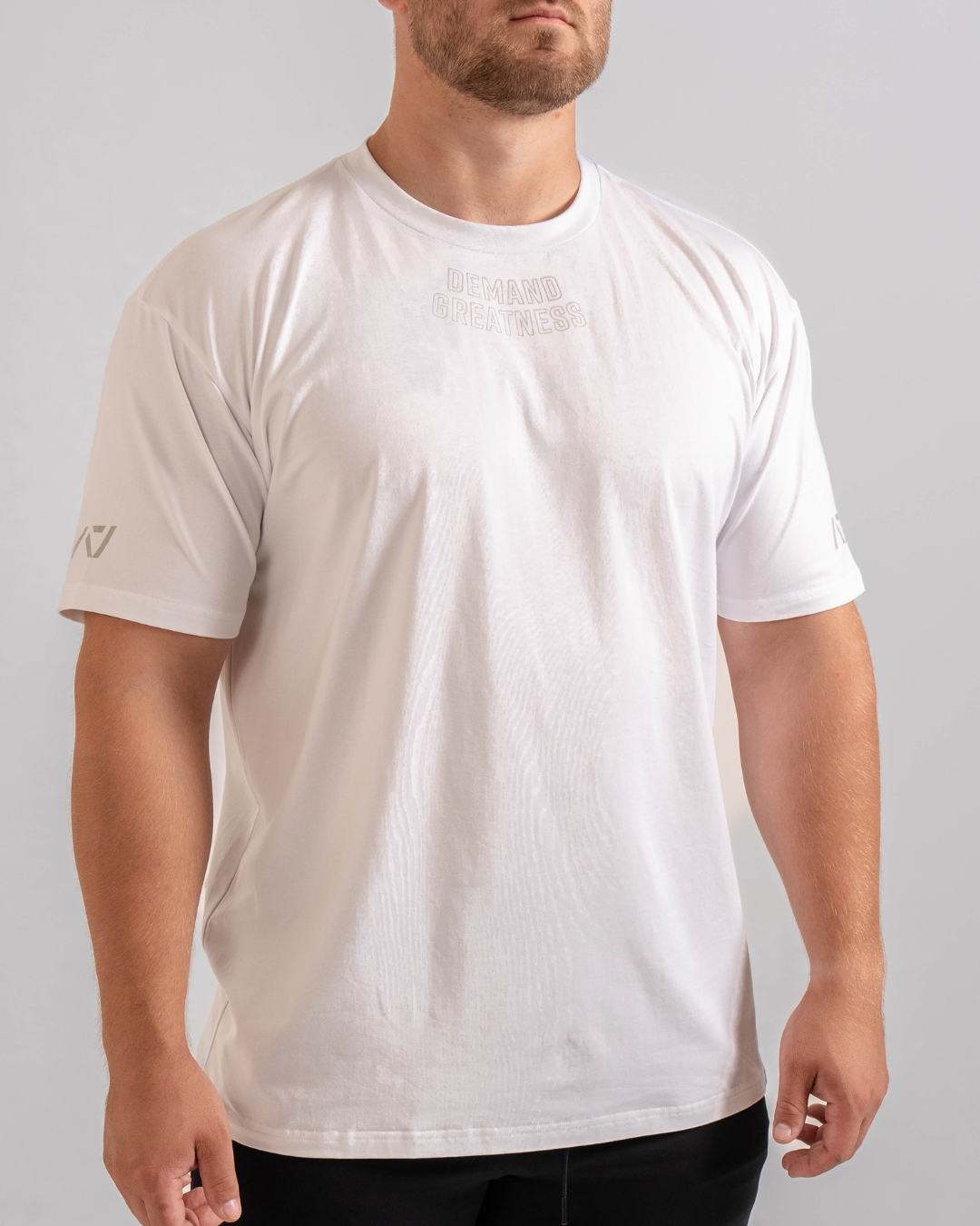 Demand Greatness True-Fit Polar is our new meet shirt design highlighting Demand Greatness with a double outline font to showcase your impact on the platform. The Shirt is IPF Approved. Shop the full A7 Powerlifting IPF Approved Equipment collection. The IPF Approved Kit includes Powerlifting Singlet, A7 Meet Shirt, A7 Zebra Wrist Wraps, A7 Deadlift Socks, Hourglass Knee Sleeves (Stiff and Rigor Mortis Knee Sleeves). All A7 Powerlifting Equipment shipping to UK, Norway, Switzerland and Iceland.