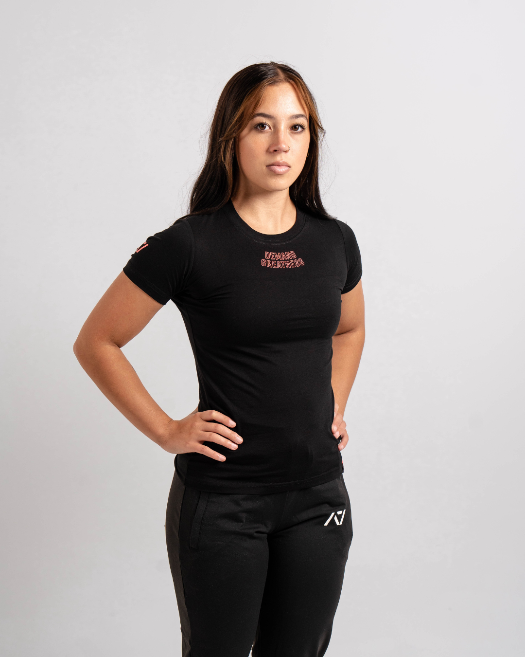Demand Greatness True-Fit Flamingo is our new meet shirt design highlighting Demand Greatness with a double outline font to showcase your impact on the platform. The Shirt is IPF Approved. Shop the full A7 Powerlifting IPF Approved Equipment collection. The IPF Approved Kit includes Powerlifting Singlet, A7 Meet Shirt, A7 Zebra Wrist Wraps, A7 Deadlift Socks, Hourglass Knee Sleeves (Stiff and Rigor Mortis Knee Sleeves). All A7 Powerlifting Equipment shipping to UK, Norway, Switzerland and Iceland.