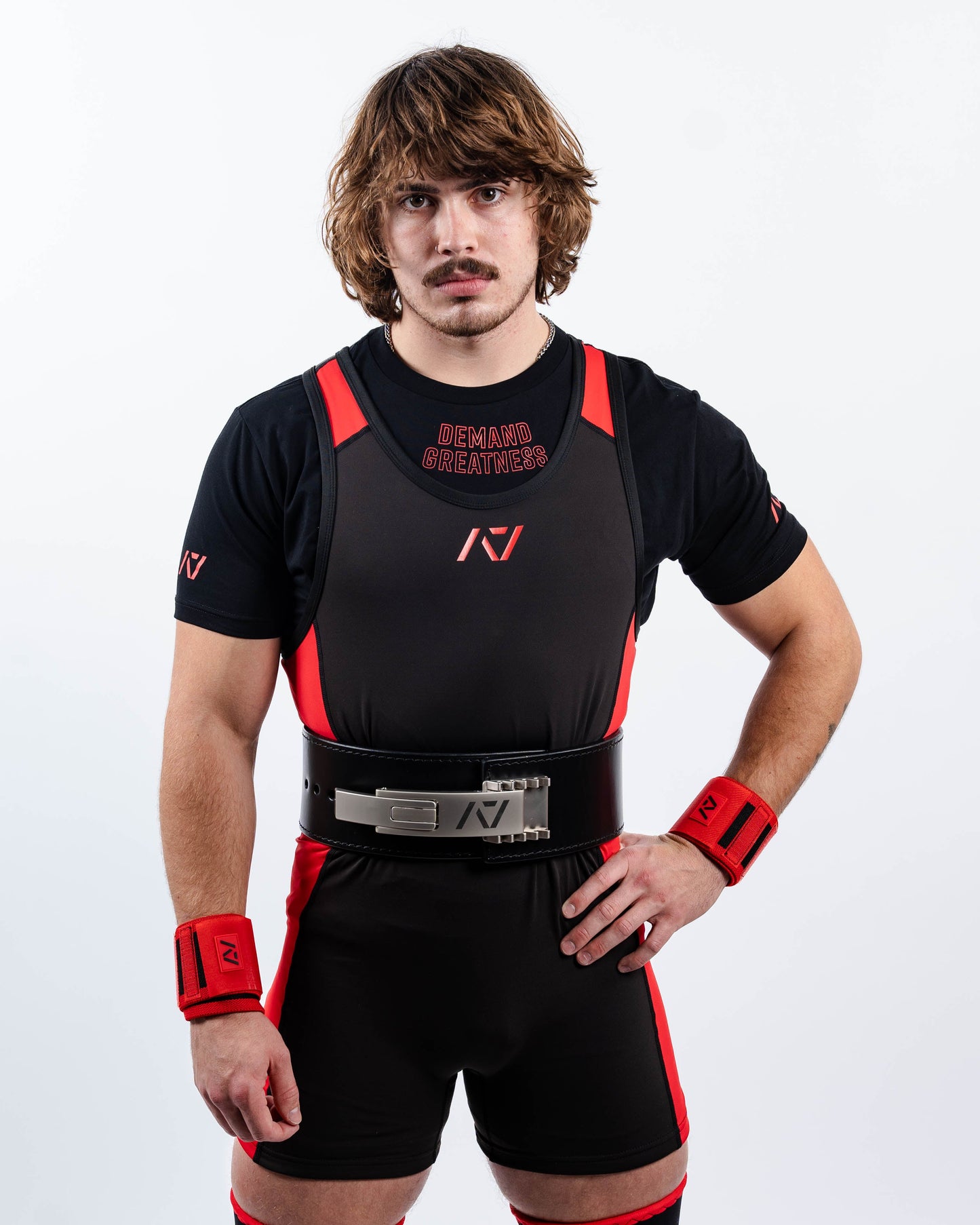 Our IPF APPROVED Rausch Singlets are designed to support the strength and power of an lifter. A racerback design with advanced compression fabric provides powerlifters ultimate support whilst on the platform. IPF Approved Kit includes Rausch Powerlifting Singlet, A7 Meet Shirt, A7 Zebra Wrist Wraps, A7 Deadlift Socks, Hourglass Knee Sleeves (Stiff Knee Sleeves and Rigor Mortis Knee Sleeves). All A7 Powerlifting Equipment shipping to UK, Norway, Switzerland and Iceland.