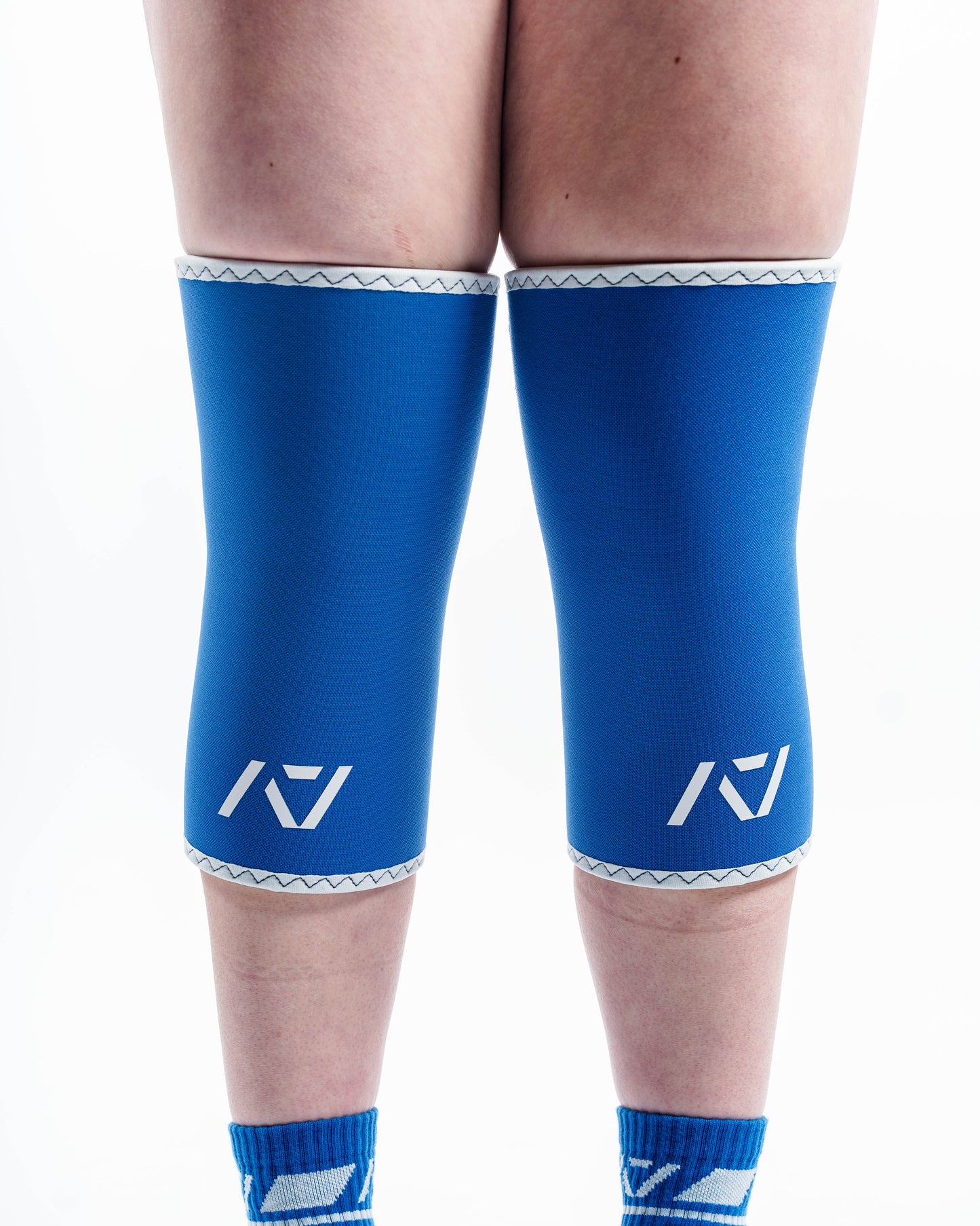 A7 IPF Approved Hourglass Knee Sleeves feature an hourglass-shaped centre taper fit to help provide knee compression while maintaining proper tightness around the calf and quad, offered in three stiffnesses (Flexi, Stiff and Rigor Mortis). Shop the full A7 Powerlifting IPF Approved Equipment collection. The IPF Approved Kit includes Powerlifting Singlet, A7 Meet Shirt, A7 Zebra Wrist Wraps and A7 Deadlift Socks. All A7 Powerlifting Equipment shipping to UK, Norway, Switzerland and Iceland.