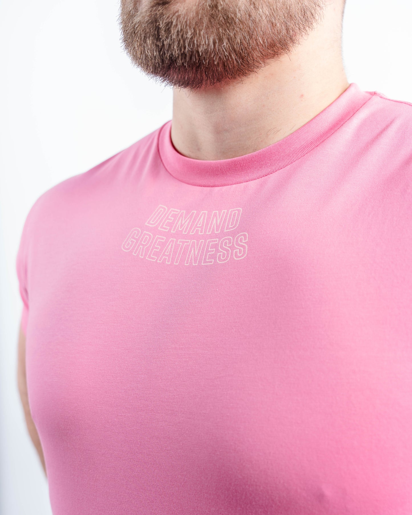 Demand Greatness True-Fit Roseite is our new meet shirt design highlighting Demand Greatness with a double outline font to showcase your impact on the platform. The Shirt is IPF Approved. Shop the full A7 Powerlifting IPF Approved Equipment collection. The IPF Approved Kit includes Powerlifting Singlet, A7 Meet Shirt, A7 Zebra Wrist Wraps, A7 Deadlift Socks, Hourglass Knee Sleeves (Stiff and Rigor Mortis Knee Sleeves). All A7 Powerlifting Equipment shipping to UK, Norway, Switzerland and Iceland.