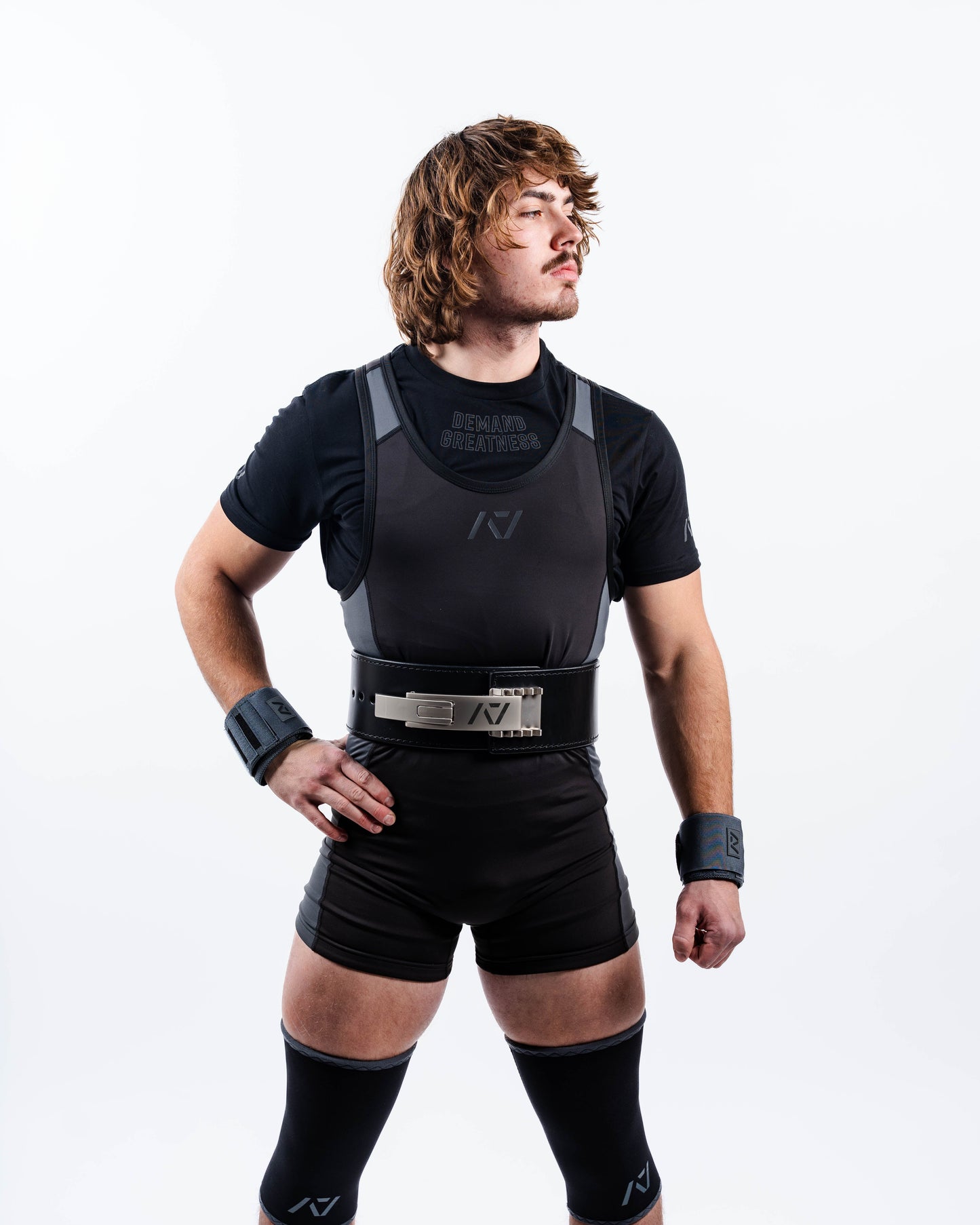 Our IPF APPROVED Rausch Singlets are designed to support the strength and power of an lifter. A racerback design with advanced compression fabric provides powerlifters ultimate support whilst on the platform. IPF Approved Kit includes Rausch Powerlifting Singlet, A7 Meet Shirt, A7 Zebra Wrist Wraps, A7 Deadlift Socks, Hourglass Knee Sleeves (Stiff Knee Sleeves and Rigor Mortis Knee Sleeves). All A7 Powerlifting Equipment shipping to UK, Norway, Switzerland and Iceland.
