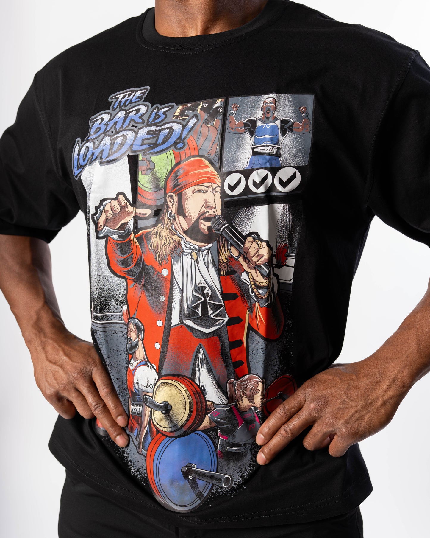 Geno - The Bar Is Loaded -  Over-Fit Unisex Non Bar Grip Shirt
