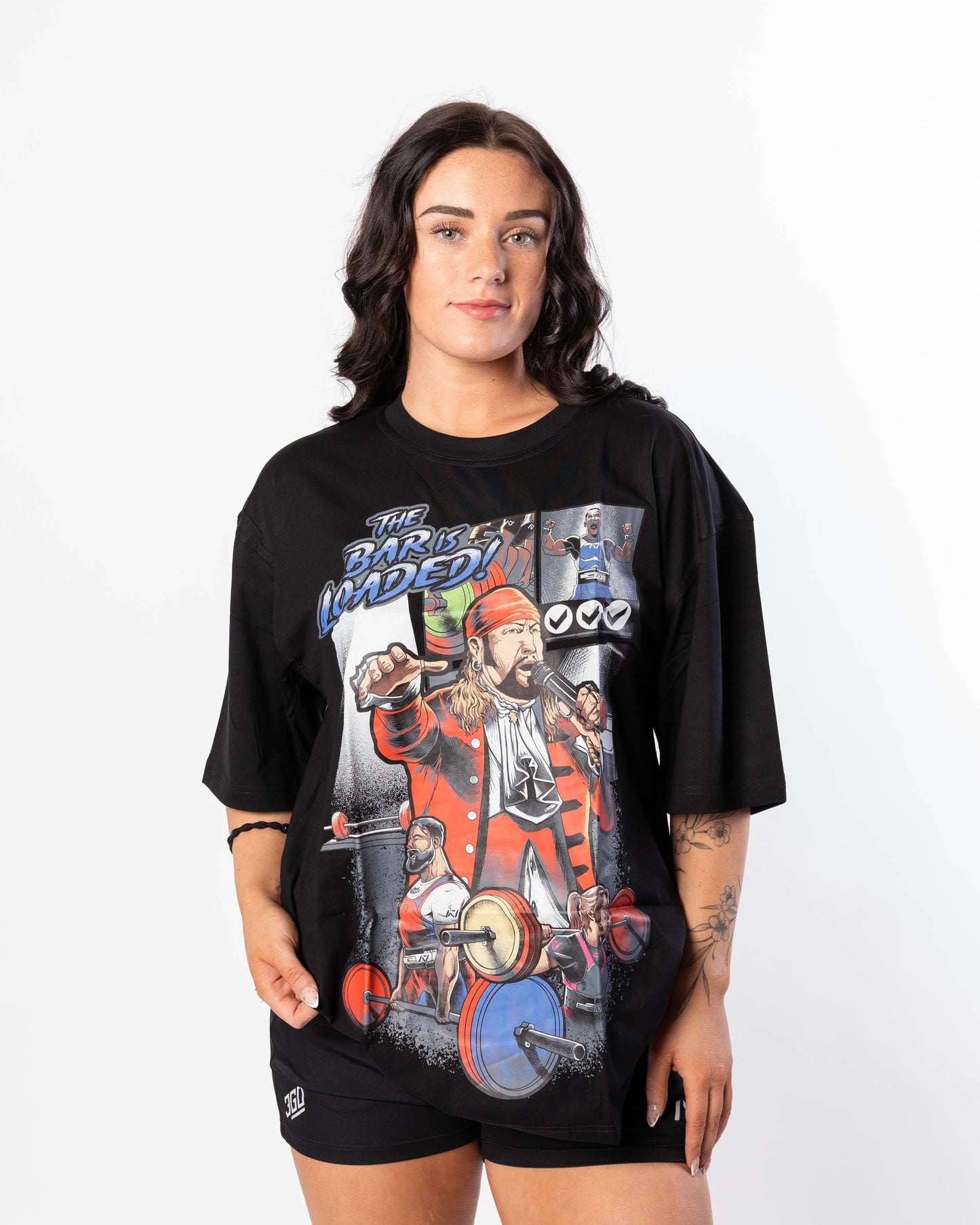 Geno - The Bar Is Loaded -  Over-Fit Unisex Non Bar Grip Shirt