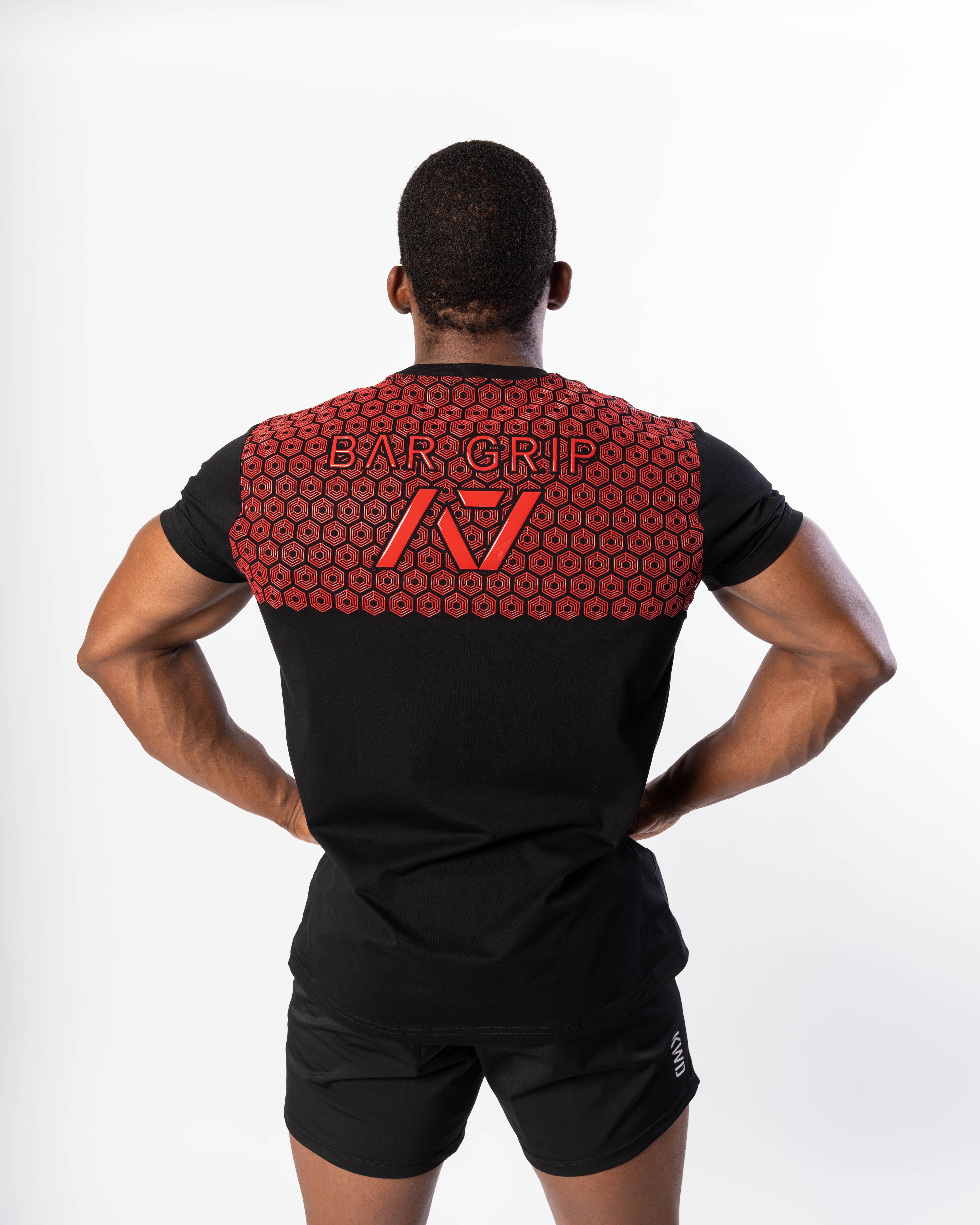 Kinetic True-Fit Men's Bar Grip Shirt - Red Dawn | A7 UK shipping