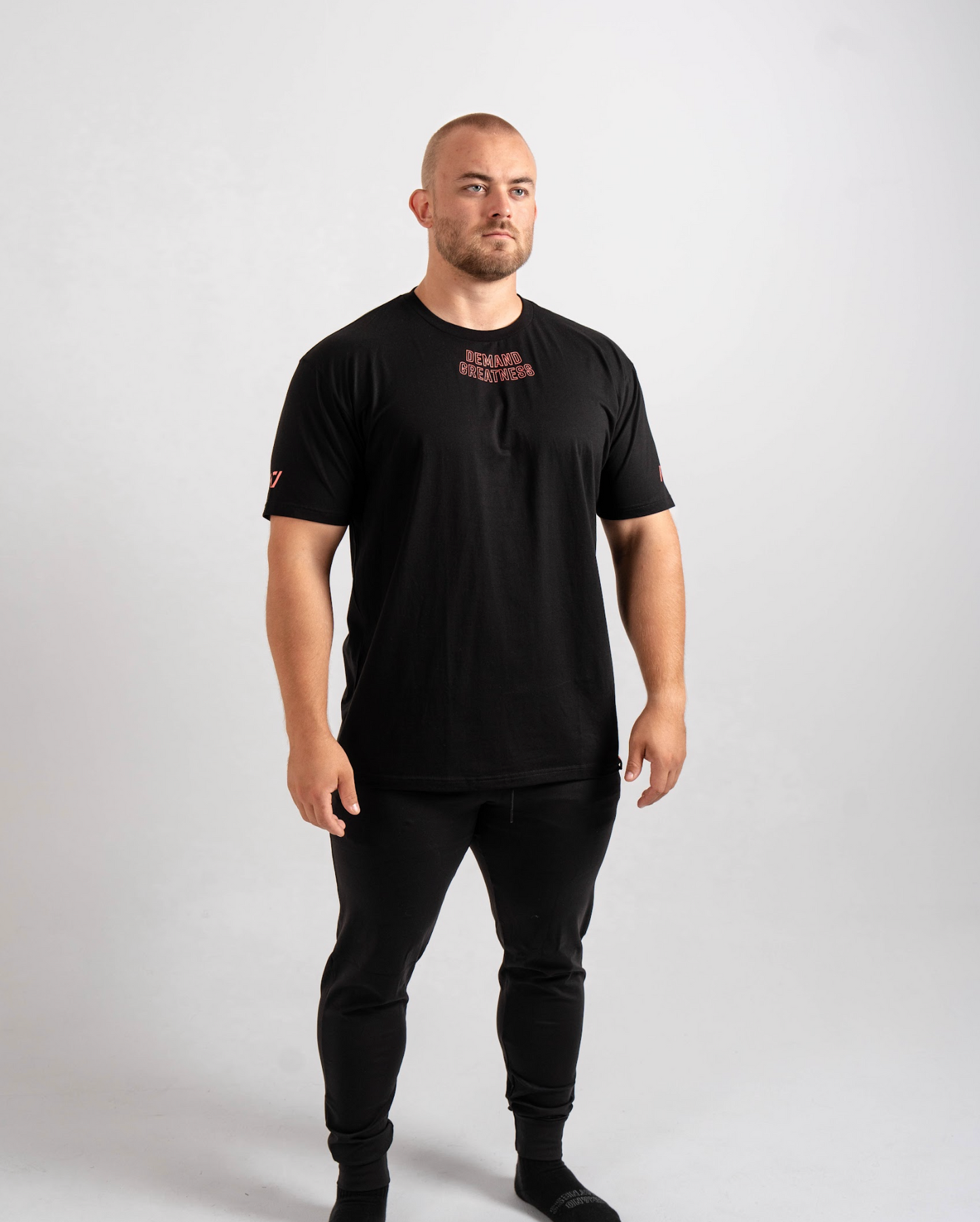 Demand Greatness True-Fit Flamingo is our new meet shirt design highlighting Demand Greatness with a double outline font to showcase your impact on the platform. The Shirt is IPF Approved. Shop the full A7 Powerlifting IPF Approved Equipment collection. The IPF Approved Kit includes Powerlifting Singlet, A7 Meet Shirt, A7 Zebra Wrist Wraps, A7 Deadlift Socks, Hourglass Knee Sleeves (Stiff and Rigor Mortis Knee Sleeves). All A7 Powerlifting Equipment shipping to UK, Norway, Switzerland and Iceland.