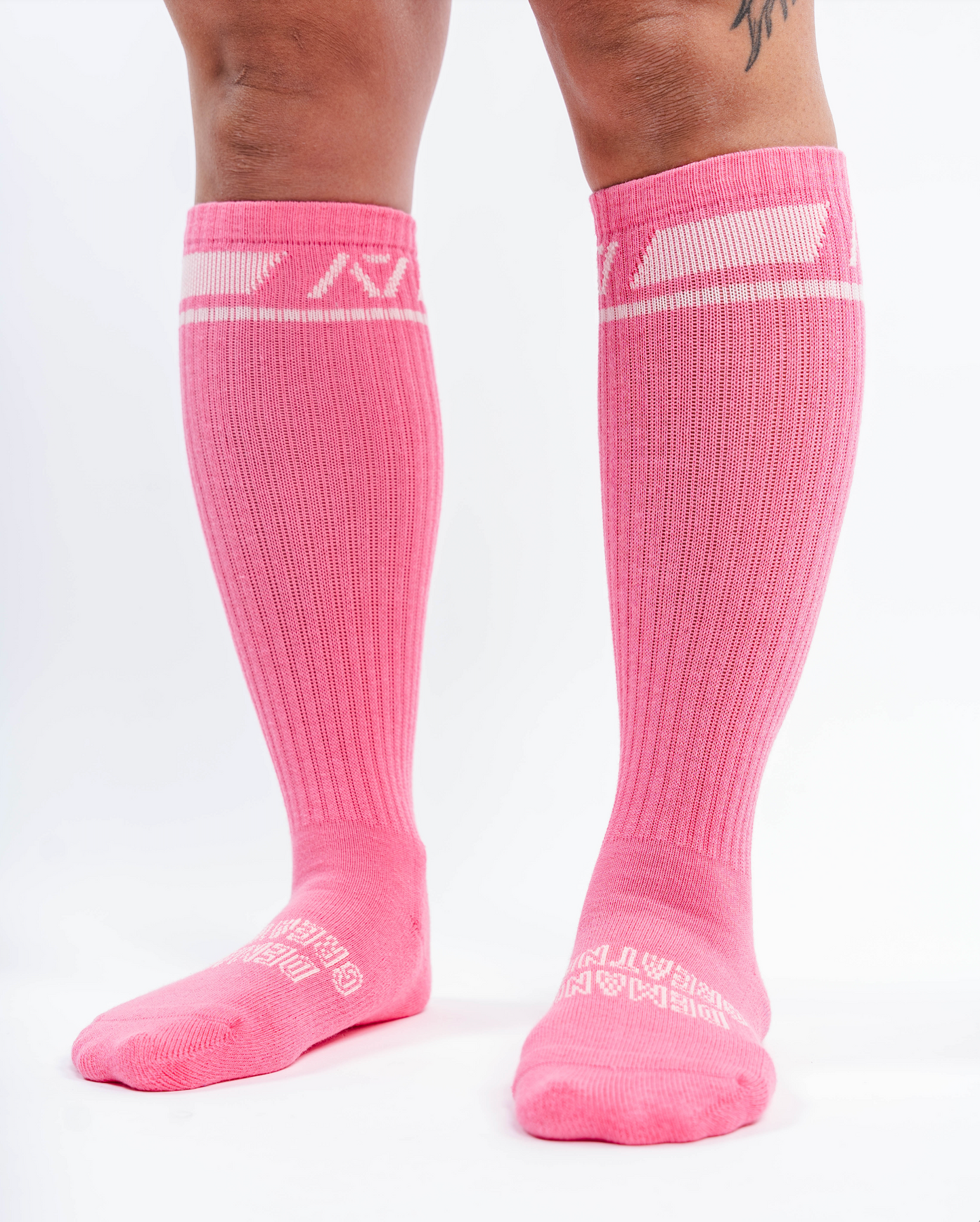A7 Roseite deadlift socks are designed specifically for pulls and keep your shins protected from scrapes. A7 deadlift socks are a perfect pair to wear in training or powerlifting competition. The A7 IPF Approved Kit includes Powerlifting Singlet, A7 Meet Shirt, A7 Zebra Wrist Wraps, A7 Deadlift Socks, Hourglass Knee Sleeves (Stiff Knee Sleeves and Rigor Mortis Knee Sleeves). All A7 Powerlifting Equipment shipping to UK, Norway, Switzerland and Iceland.