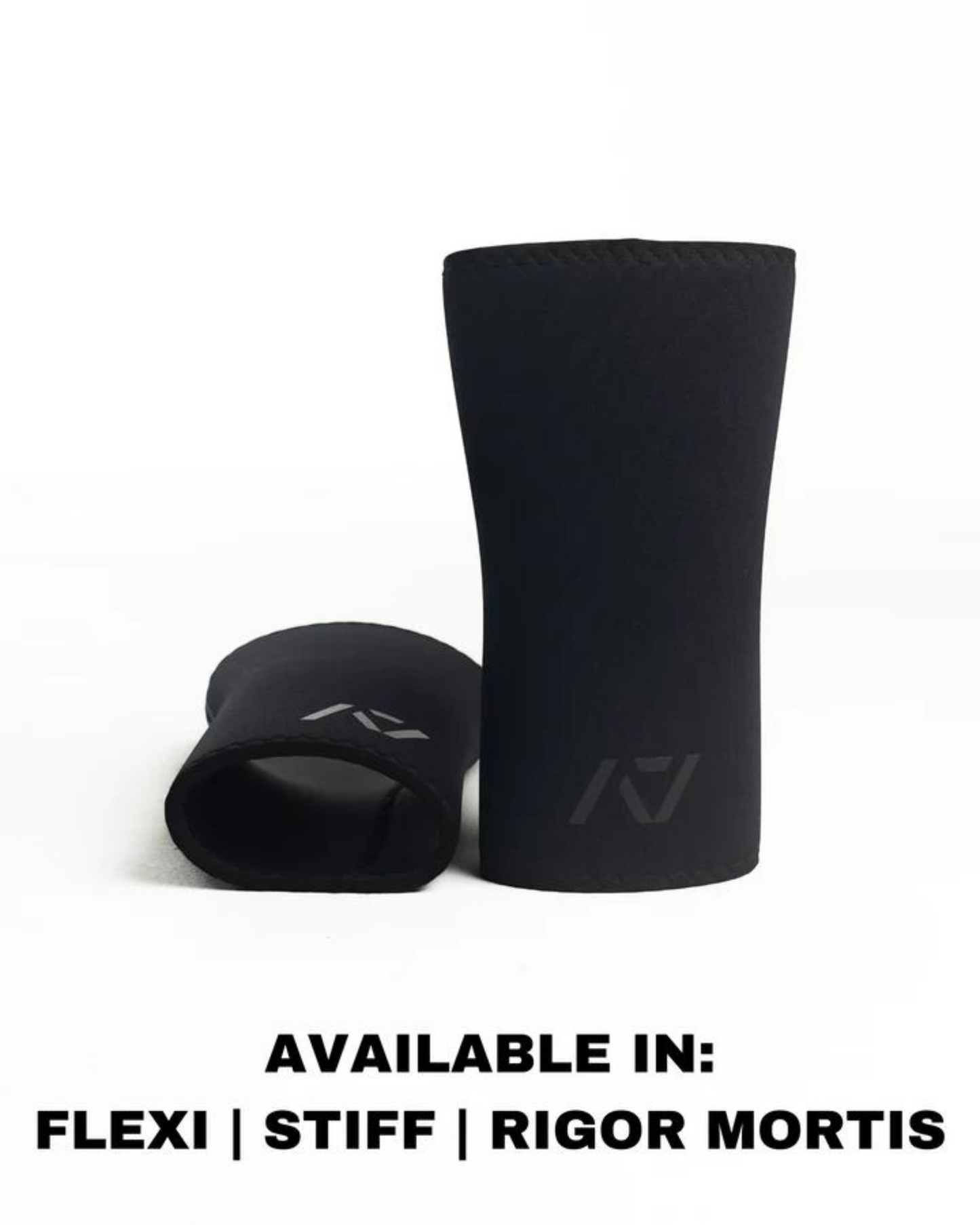 A7 IPF Approved Hourglass Knee Sleeves feature an hourglass-shaped centre taper fit to help provide knee compression while maintaining proper tightness around the calf and quad, offered in three stiffnesses (Flexi, Stiff and Rigor Mortis). Shop the full A7 Powerlifting IPF Approved Equipment collection. The IPF Approved Kit includes Powerlifting Singlet, A7 Meet Shirt, A7 Zebra Wrist Wraps and A7 Deadlift Socks. All A7 Powerlifting Equipment shipping to UK, Norway, Switzerland and Iceland.