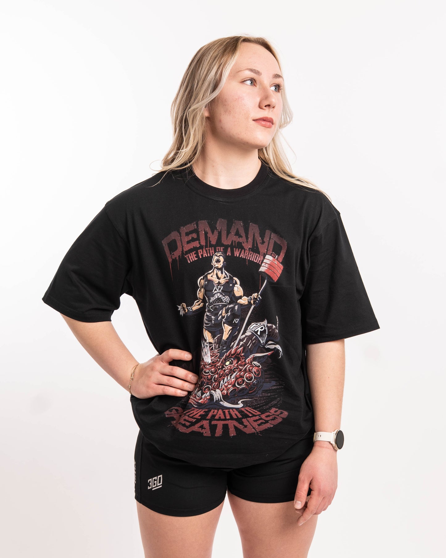 The Act of slaying the dragon is a symbol of conquering our deepest challenges, just like the pursuit of a new PR. This mythical warrior represents the focus, strength, and resilience needed to overcome the impossible. With each rep, we continue the fight to Demand Greatness. All A7 Powerlifting Equipment shipping to UK, Norway, Switzerland and Iceland.