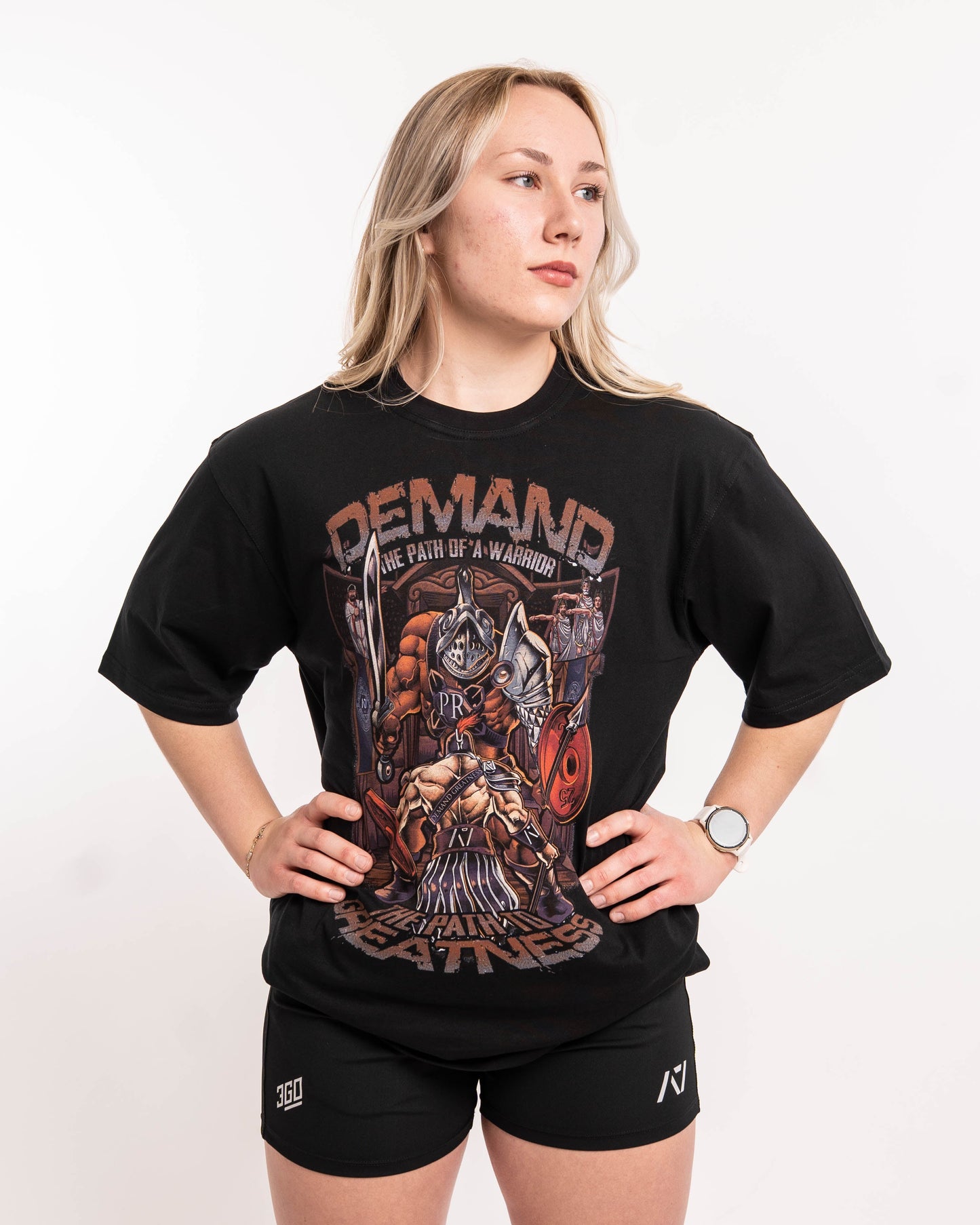 Well prepared and equipped for the battle against your ultimate PR as seen through a Roman Warrior’s eyes. The spectators and judges watch attentively as you stand poised in front of the loaded bar. The time has come to Demand the path of a warrior. The path to Greatness. All A7 Powerlifting Equipment shipping to UK, Norway, Switzerland and Iceland.