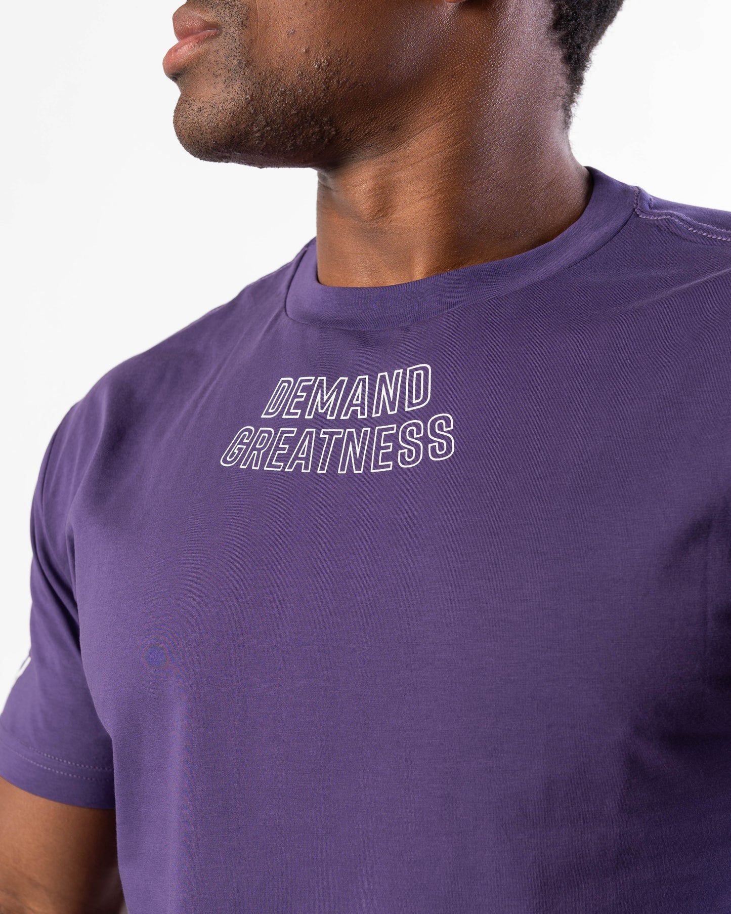 Demand Greatness True-Fit Purple is our new meet shirt design highlighting Demand Greatness with a double outline font to showcase your impact on the platform. The Shirt is IPF Approved. Shop the full A7 Powerlifting IPF Approved Equipment collection. The IPF Approved Kit includes Powerlifting Singlet, A7 Meet Shirt, A7 Zebra Wrist Wraps, A7 Deadlift Socks, Hourglass Knee Sleeves (Stiff and Rigor Mortis Knee Sleeves). All A7 Powerlifting Equipment shipping to UK, Norway, Switzerland and Iceland.