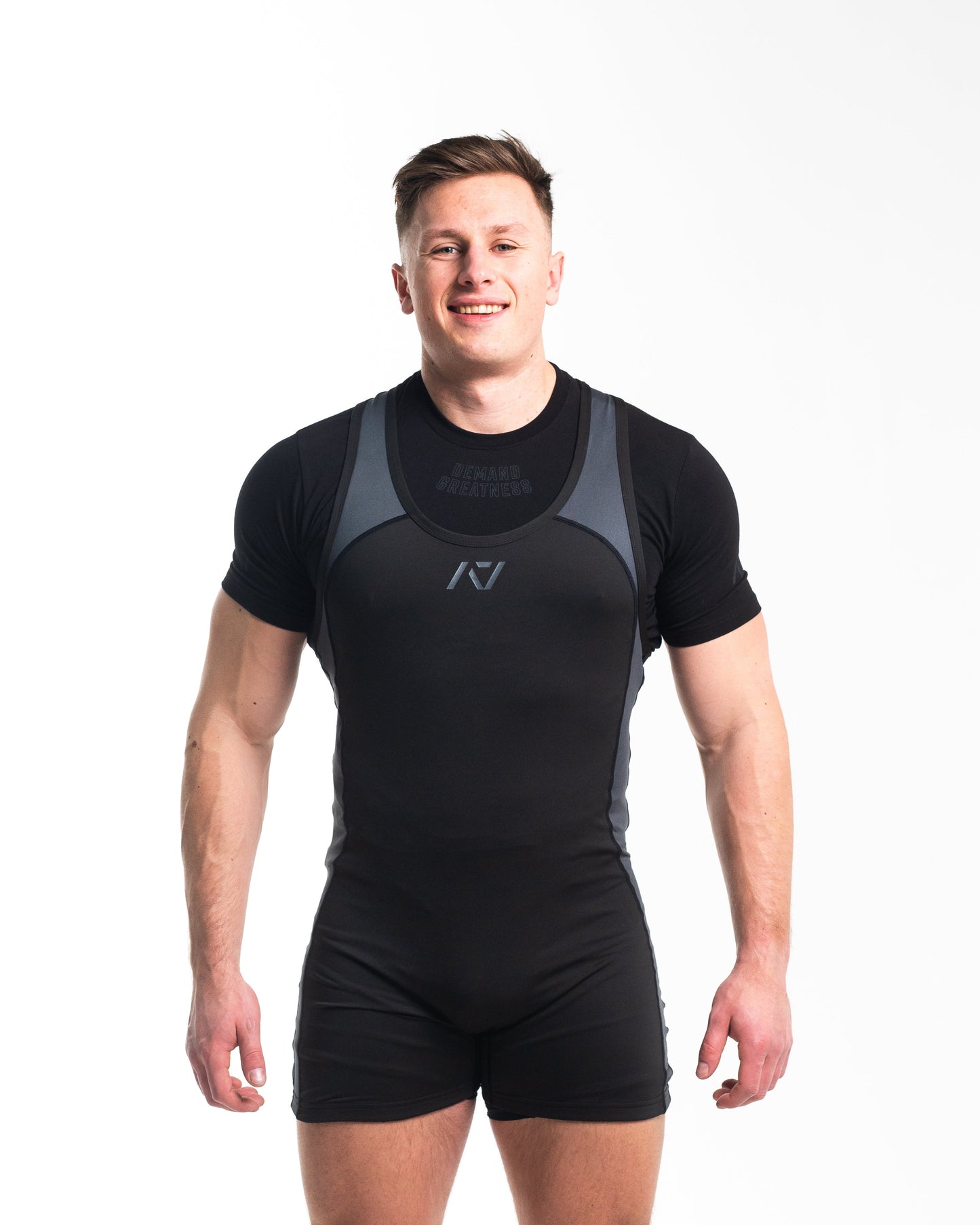 A7 IPF Approved Shadow Stone Luno singlet features extra lat mobility, side panel stitching to guide the squat depth level and curved panel design for a slimming look. The Women's cut singlet features a tapered waist and additional quad room. The IPF Approved Kit includes Luno Powerlifting Singlet, A7 Meet Shirt, A7 Zebra Wrist Wraps, A7 Deadlift Socks, Hourglass Knee Sleeves (Stiff Knee Sleeves and Rigor Mortis Knee Sleeves). All A7 Powerlifting Equipment shipping to UK, Norway, Switzerland and Iceland.