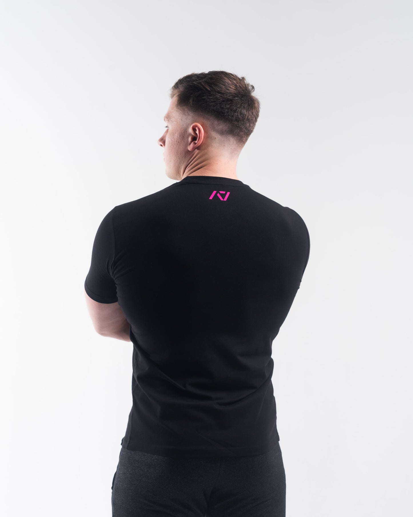 DG23 Flamingo is our new meet shirt design highlighting Demand Greatness with a double outline font to showcase your impact on the platform. The DG23 Meet Shirt is IPF Approved. Shop the full A7 Powerlifting IPF Approved Equipment collection. The IPF Approved Kit includes Powerlifting Singlet, A7 Meet Shirt, A7 Zebra Wrist Wraps, A7 Deadlift Socks, Hourglass Knee Sleeves (Stiff Knee Sleeves and Rigor Mortis Knee Sleeves). All A7 Powerlifting Equipment shipping to UK, Norway, Switzerland and Iceland.