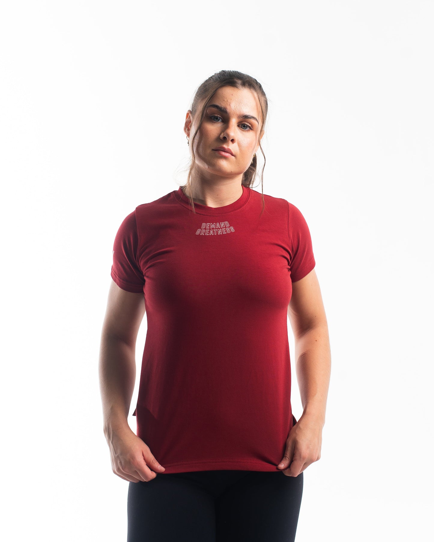 DG23 Ivory Rose is our new meet shirt design highlighting Demand Greatness with a double outline font to showcase your impact on the platform. The DG23 Meet Shirt is IPF Approved. Shop the full A7 Powerlifting IPF Approved Equipment collection. The IPF Approved Kit includes Powerlifting Singlet, A7 Meet Shirt, A7 Zebra Wrist Wraps, A7 Deadlift Socks, Hourglass Knee Sleeves (Stiff Knee Sleeves and Rigor Mortis Knee Sleeves). All A7 Powerlifting Equipment shipping to UK, Norway, Switzerland and Iceland.