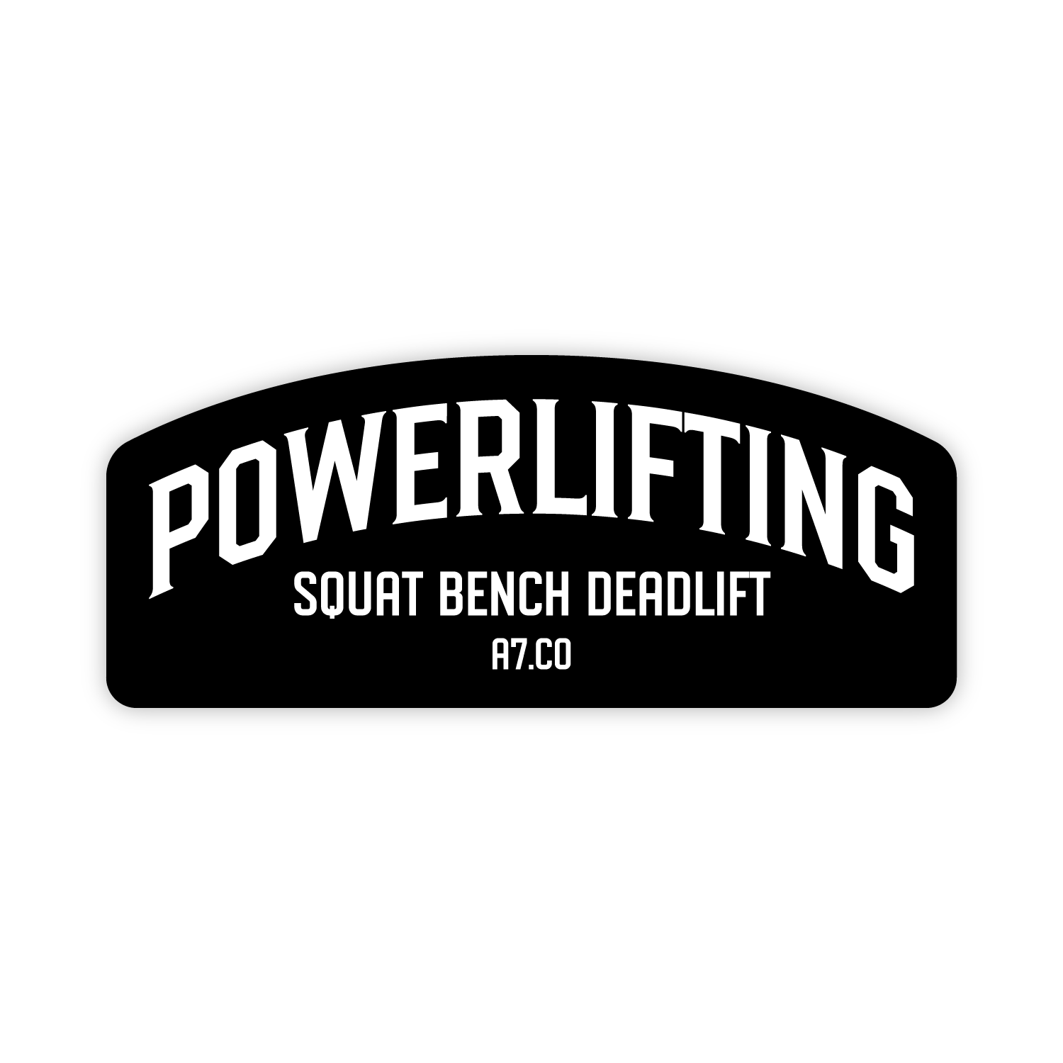 Our focus may remain the same but the mission lives on. We Squat, Bench, and Deadlift. We stay consistent. We plan our development to the goals we set and we achieve them. We are on a mission to Demand Greatness and further our development into the lifter and person we wish to become. We wanted to keep this design attached to the core of our drivers in the sport with the simple words that we think often - Squat, Bench, Deadlift