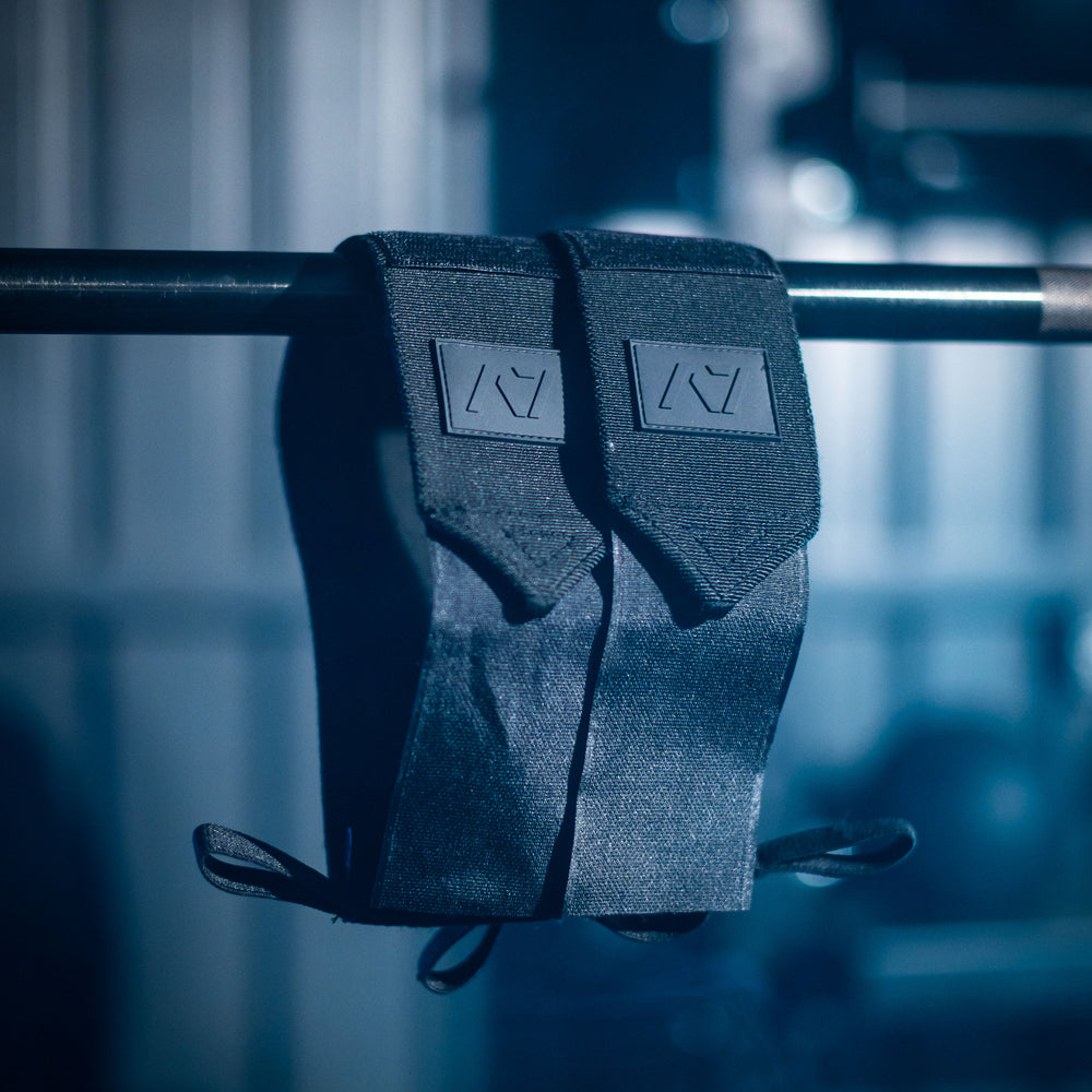 The all black wrist wraps from A7 UK - the stealth A7 Wrist Wraps can complete your stealth IPF Approved Kit! A7 Stealth Wrist wraps can help you hit a new PB!