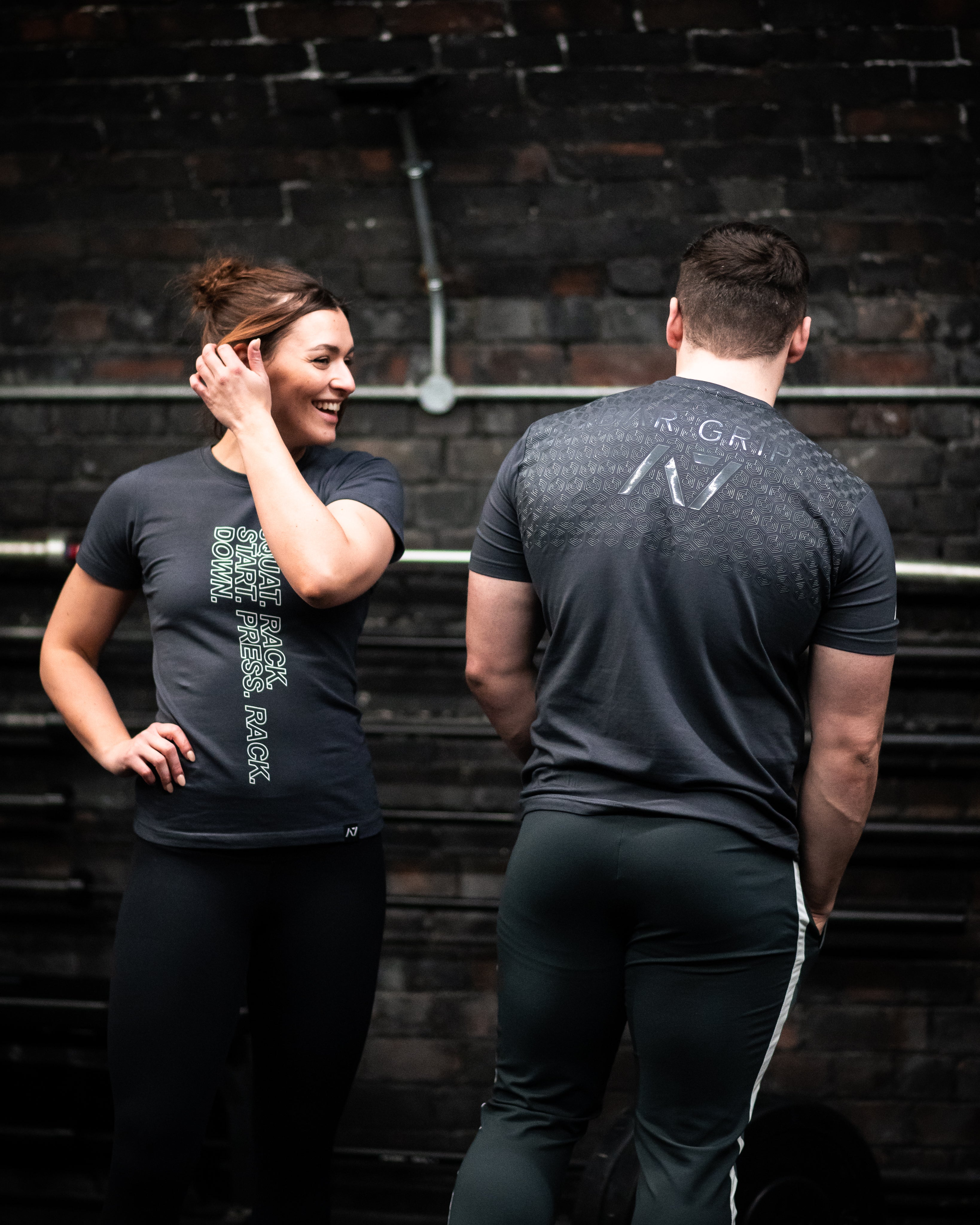 A7 Bar Grip is one-of-a-kind performance shirt with patented silicone grip on the back that is designed to help with slippery commercial benches and bars.
