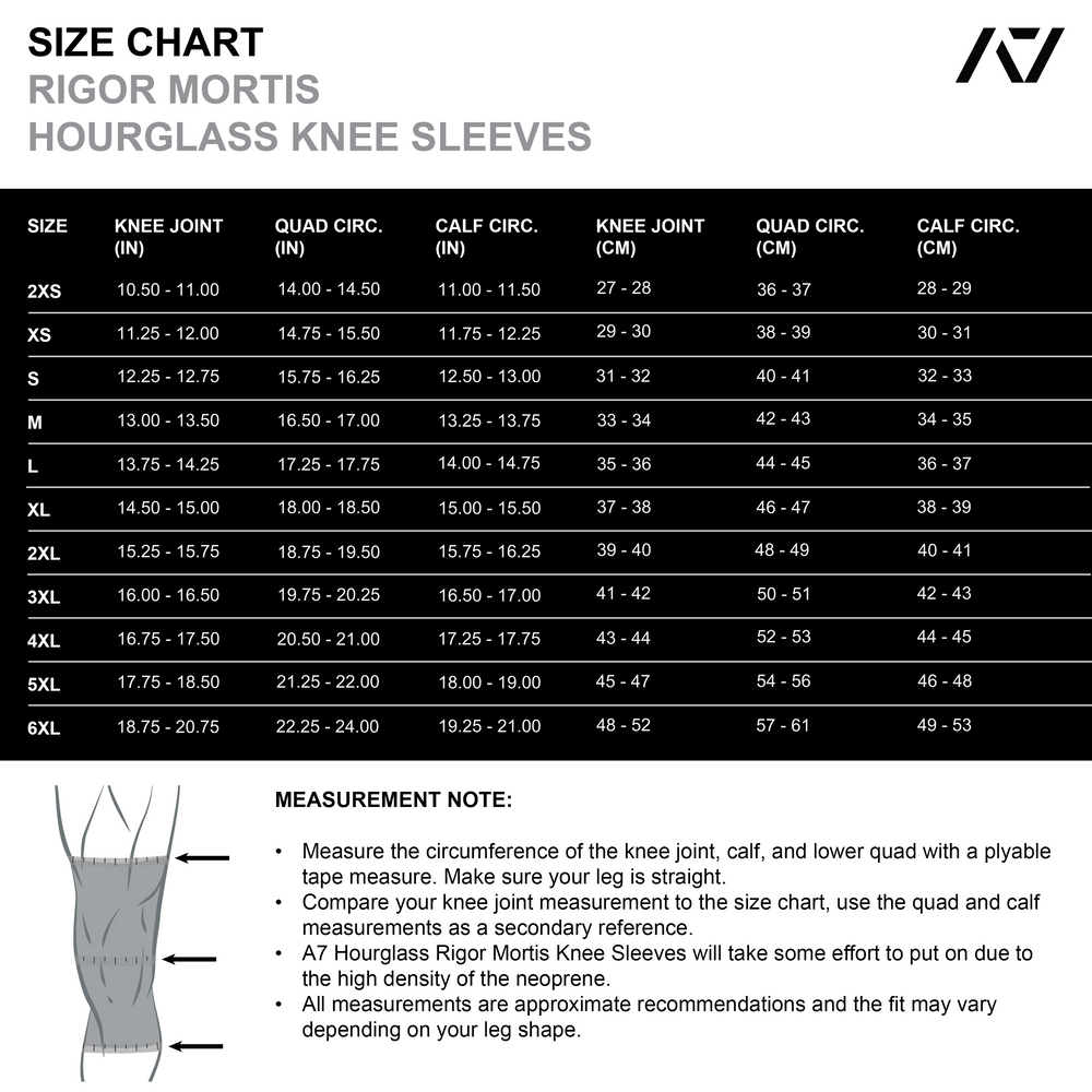 
                      
                        Rigor Mortis Hourglass Knee Sleeves - Flamingo
                      
                    