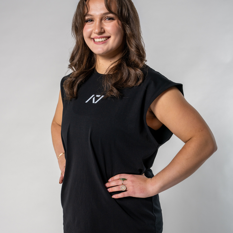 Just like our high-demand over-fit shirts, the Over-Fit Cut Off Shirt offers one of the best covers in the gym while giving you complete freedom of movement; or perfect for lounging in style. Designed for those upper-body days when it gets hot but you still want to keep your torso covered, this tank keeps you comfortable, flexible, and ready for every lift. All A7 Powerlifting Equipment shipping to UK, Norway, Switzerland and Iceland.