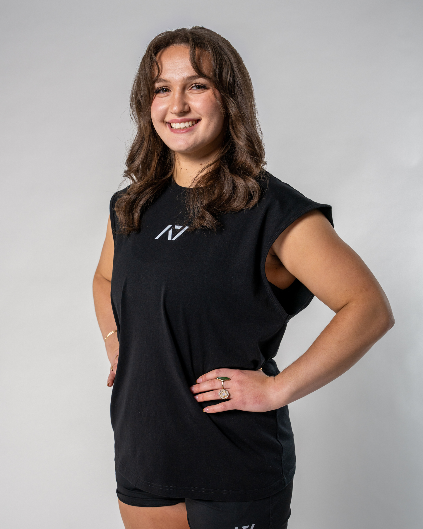 Just like our high-demand over-fit shirts, the Over-Fit Cut Off Shirt offers one of the best covers in the gym while giving you complete freedom of movement; or perfect for lounging in style. Designed for those upper-body days when it gets hot but you still want to keep your torso covered, this tank keeps you comfortable, flexible, and ready for every lift. All A7 Powerlifting Equipment shipping to UK, Norway, Switzerland and Iceland.