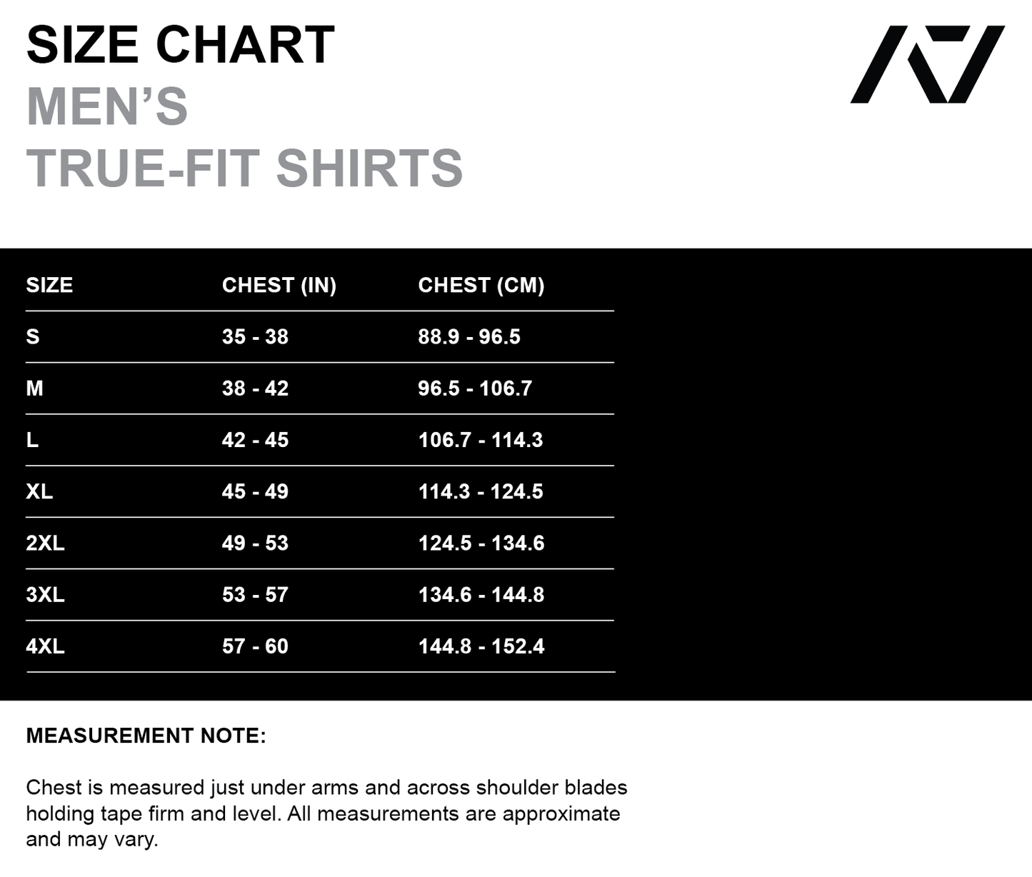 Stealth True-Fit Men's Bar Grip Shirt | A7 UK shipping to Europe Stealth True-Fit Men's Bar Grip Shirt | A7 UK shipping to Europe