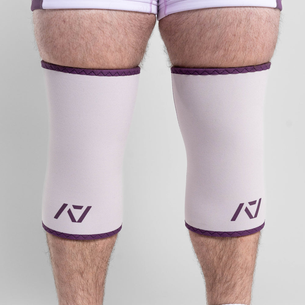 A7 IPF Approved Hourglass Knee Sleeves feature an hourglass-shaped centre taper fit to help provide knee compression while maintaining proper tightness around the calf and quad, offered in three stiffnesses (Flexi, Stiff and Rigor Mortis). Shop the full A7 Powerlifting IPF Approved Equipment collection. The IPF Approved Kit includes Powerlifting Singlet, A7 Meet Shirt, A7 Zebra Wrist Wraps and A7 Deadlift Socks. All A7 Powerlifting Equipment shipping to UK, Norway, Switzerland and Iceland.