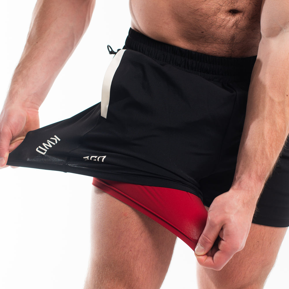 360GO was created to provide the flexibility for all movements in your training while offering comfort. These shorts offer 360 degrees of stretch in all angles and allow you to remain comfortable without limiting any movement in both training and life environments. Designed with a wide drawstring to easily adjust your waist without slipping. Purchase 360GO KWD Squat Shorts from A7 UK. All A7 Powerlifting Equipment shipping to UK, Norway, Switzerland and Iceland.