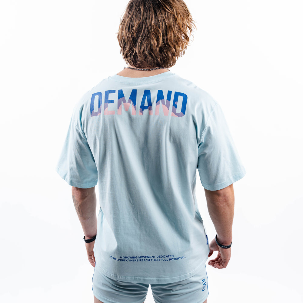 Skyline DG is a fresh designs you’ll want in your collection! This Over-Fit tee has our mantra "Demand Greatness" printed across the back, as a reminder of why we do what we do. All A7 Powerlifting Equipment shipping to UK, Norway, Switzerland and Iceland.