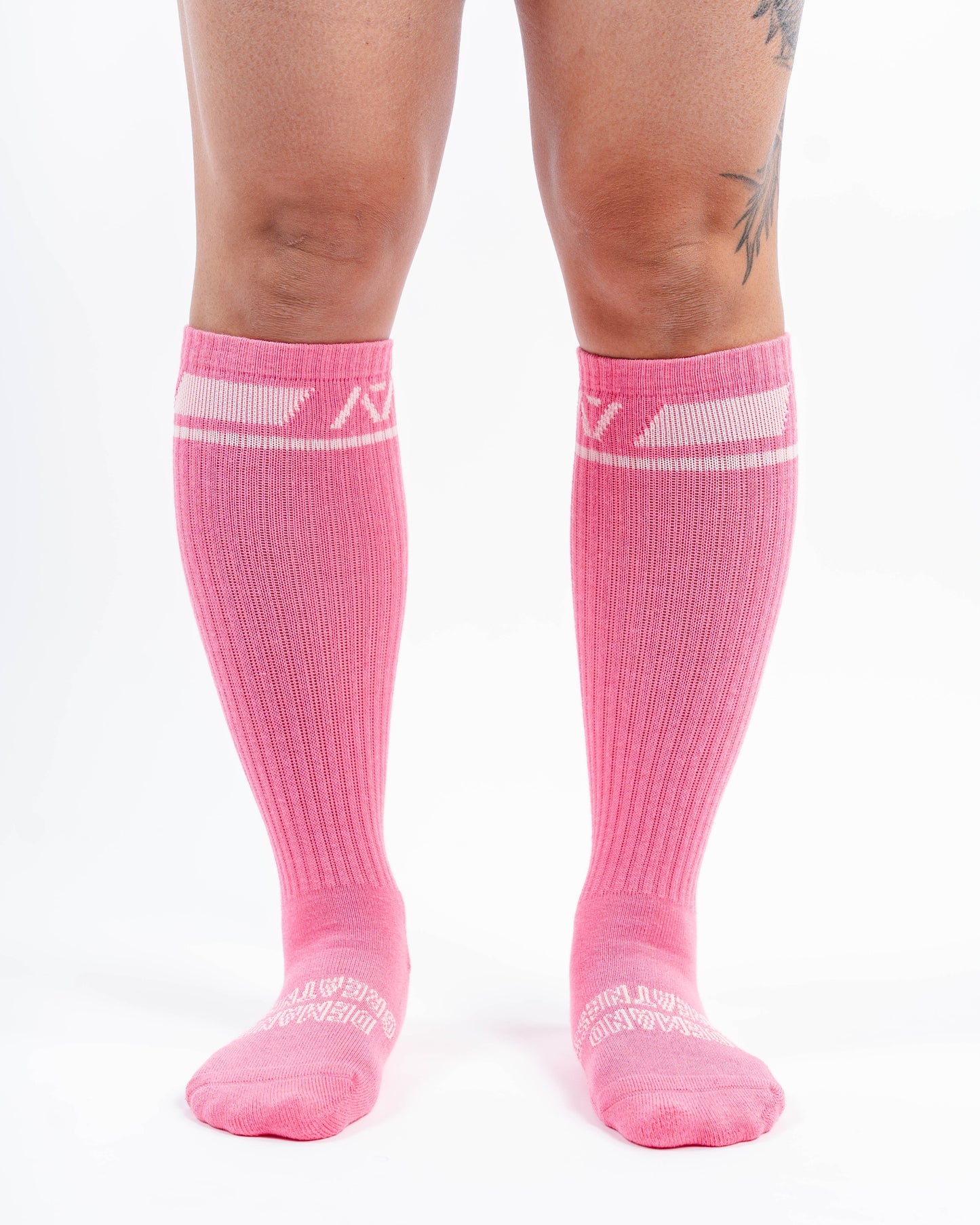 A7 Roseite deadlift socks are designed specifically for pulls and keep your shins protected from scrapes. A7 deadlift socks are a perfect pair to wear in training or powerlifting competition. The A7 IPF Approved Kit includes Powerlifting Singlet, A7 Meet Shirt, A7 Zebra Wrist Wraps, A7 Deadlift Socks, Hourglass Knee Sleeves (Stiff Knee Sleeves and Rigor Mortis Knee Sleeves). All A7 Powerlifting Equipment shipping to UK, Norway, Switzerland and Iceland.