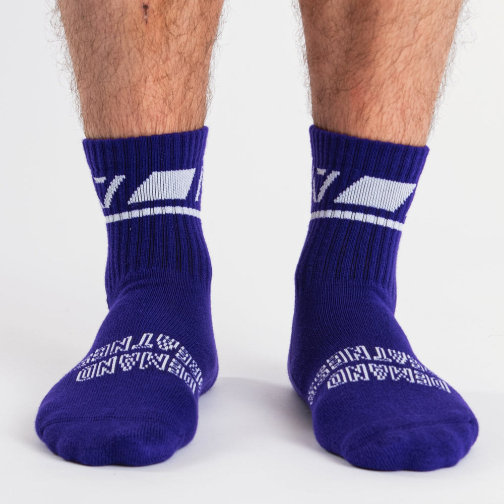 
                      
                        A7 Purple Crew socks showcase pink logos and let your energy show on the platform, in your training or while out and about. The IPF Approved Night Light Meet Kit includes Powerlifting Singlet, A7 Meet Shirt, A7 Zebra Wrist Wraps, A7 Deadlift Socks, Hourglass Knee Sleeves (Stiff Knee Sleeves and Rigor Mortis Knee Sleeves). All A7 Powerlifting Equipment shipping to UK, Norway, Switzerland and Iceland.
                      
                    