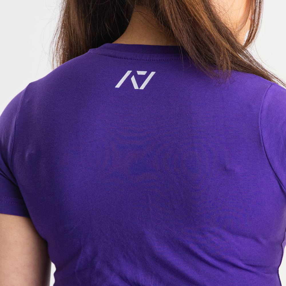 
                      
                        DG23 Purple is our new meet shirt design highlighting Demand Greatness with a double outline font to showcase your impact on the platform. The DG23 Meet Shirt is IPF Approved. Shop the full A7 Powerlifting IPF Approved Equipment collection. The IPF Approved Kit includes Powerlifting Singlet, A7 Meet Shirt, A7 Zebra Wrist Wraps, A7 Deadlift Socks, Hourglass Knee Sleeves (Stiff Knee Sleeves and Rigor Mortis Knee Sleeves). All A7 Powerlifting Equipment shipping to UK, Norway, Switzerland and Iceland.
                      
                    