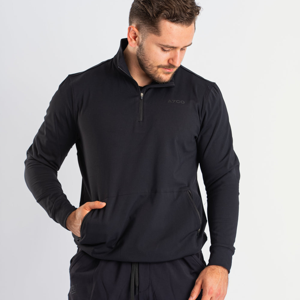 
                      
                        Cobra Quarter Zip Jacket offers unmatched comfort, and style for all strength athletes. The moisture-wicking fabric keeps you dry and comfortable in and out the gym. Featuring a quarter zip cut with durable YKK zippers, this jacket is built for both functionality and style. Designed with a unisex fit, it pairs perfectly with our matching Cobra 360Go 1Z Joggers and Shorts. All A7 Powerlifting Equipment shipping to UK, Norway, Switzerland and Iceland.
                      
                    