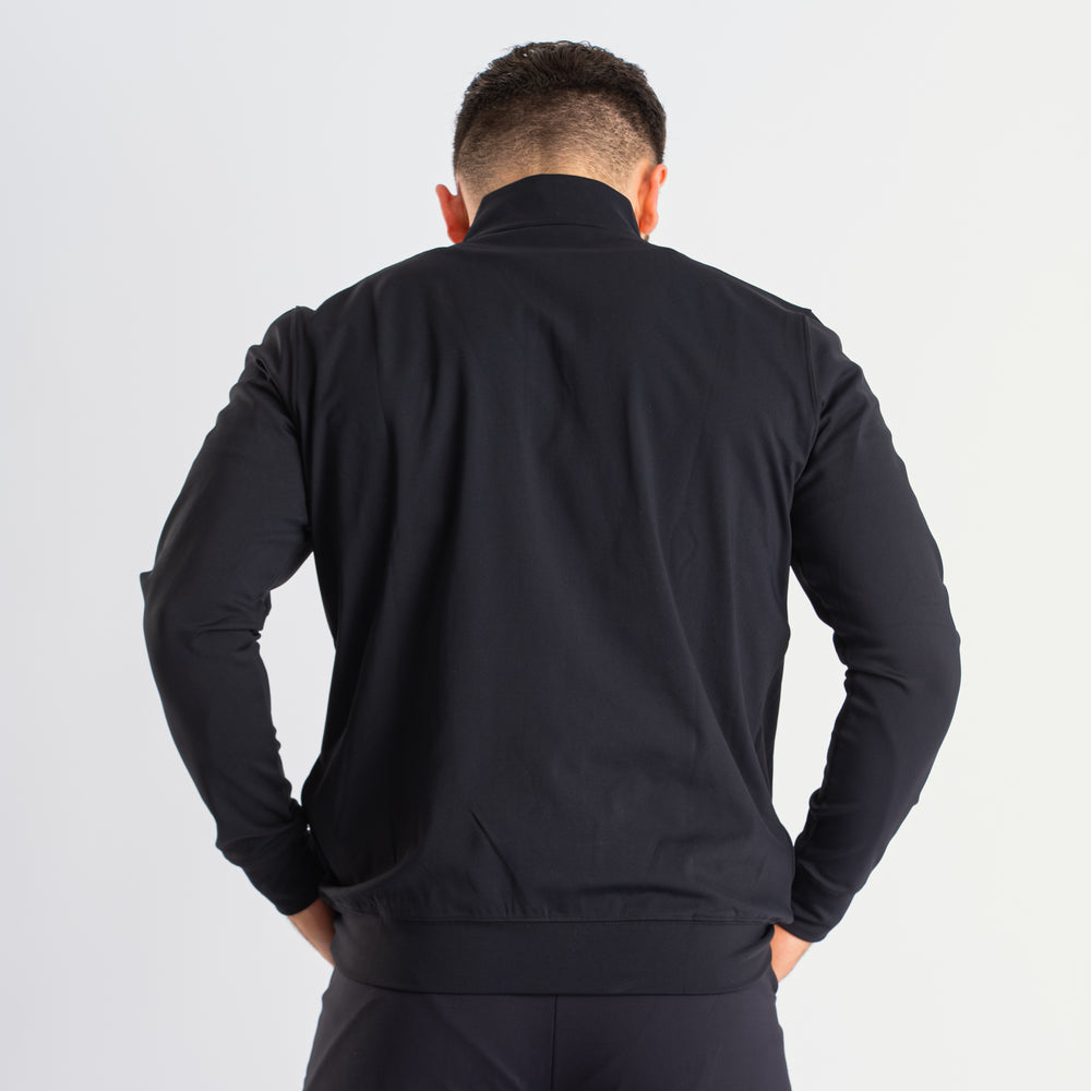 
                      
                        Cobra Quarter Zip Jacket offers unmatched comfort, and style for all strength athletes. The moisture-wicking fabric keeps you dry and comfortable in and out the gym. Featuring a quarter zip cut with durable YKK zippers, this jacket is built for both functionality and style. Designed with a unisex fit, it pairs perfectly with our matching Cobra 360Go 1Z Joggers and Shorts. All A7 Powerlifting Equipment shipping to UK, Norway, Switzerland and Iceland.
                      
                    