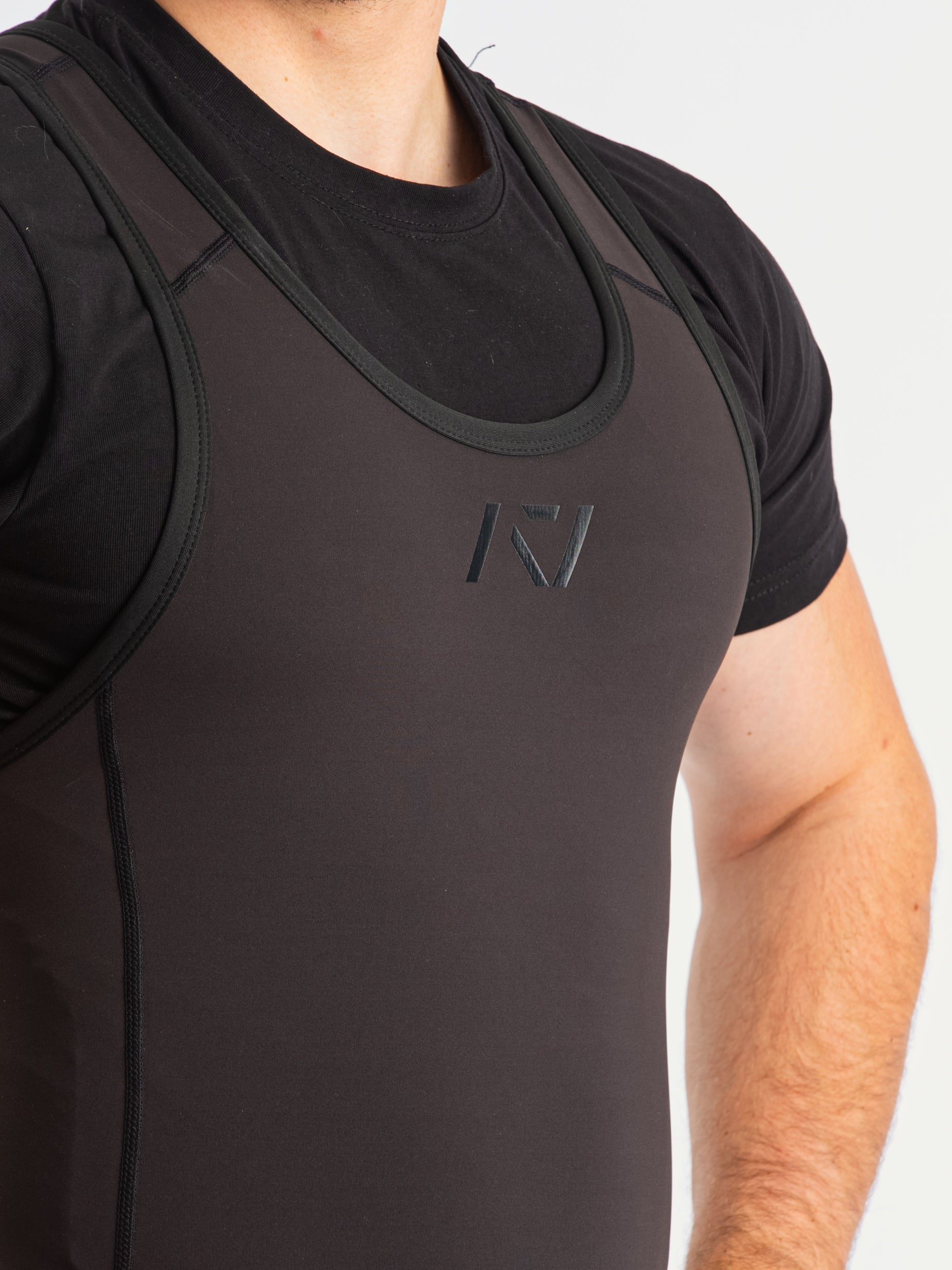 Rausch Men's Singlet - IPF Approved - Stealth | A7 UK Rausch Men's Singlet - IPF Approved - Stealth | A7 UK