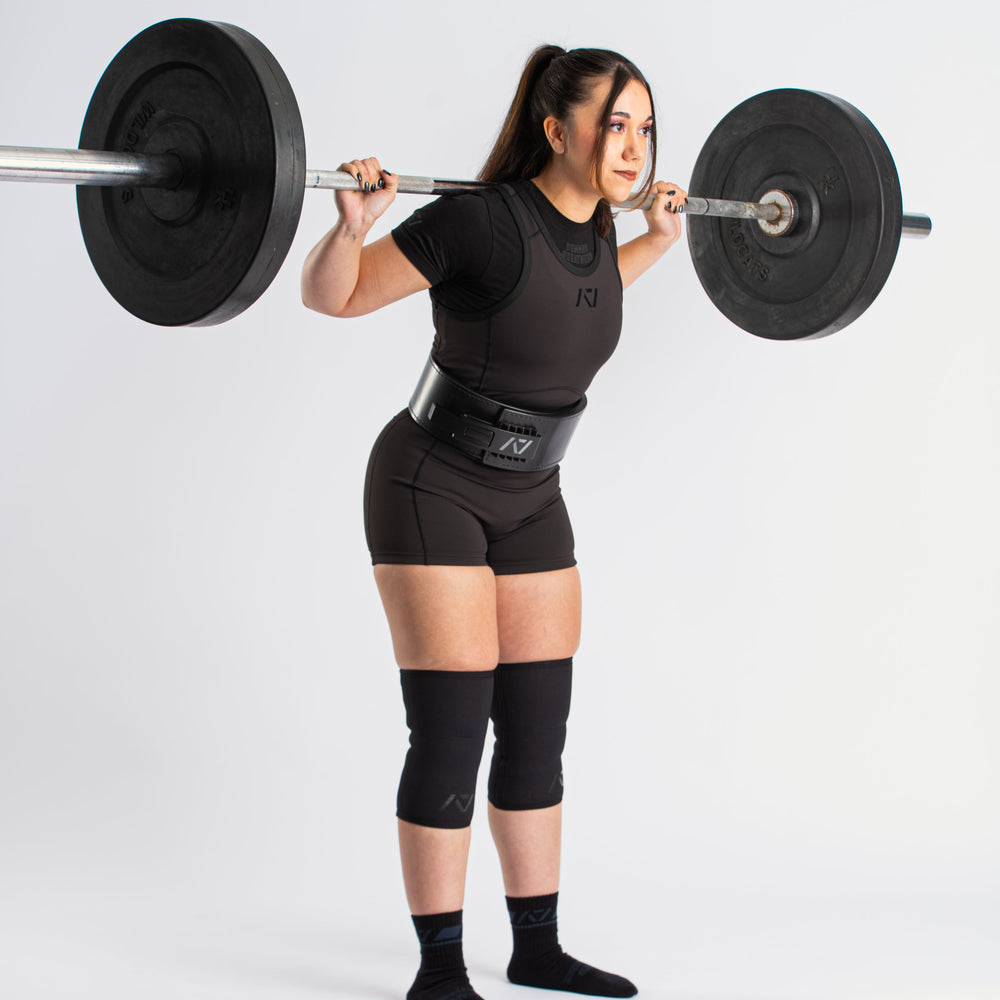 
                      
                        Our IPF APPROVED Rausch Singlets are designed to support the strength and power of an lifter.  A racerback design with advanced compression fabric provides powerlifters ultimate support whilst on the platform. IPF Approved Kit includes Rausch Powerlifting Singlet, A7 Meet Shirt, A7 Zebra Wrist Wraps, A7 Deadlift Socks, Hourglass Knee Sleeves (Stiff Knee Sleeves and Rigor Mortis Knee Sleeves). All A7 Powerlifting Equipment shipping to UK, Norway, Switzerland and Iceland.
                      
                    