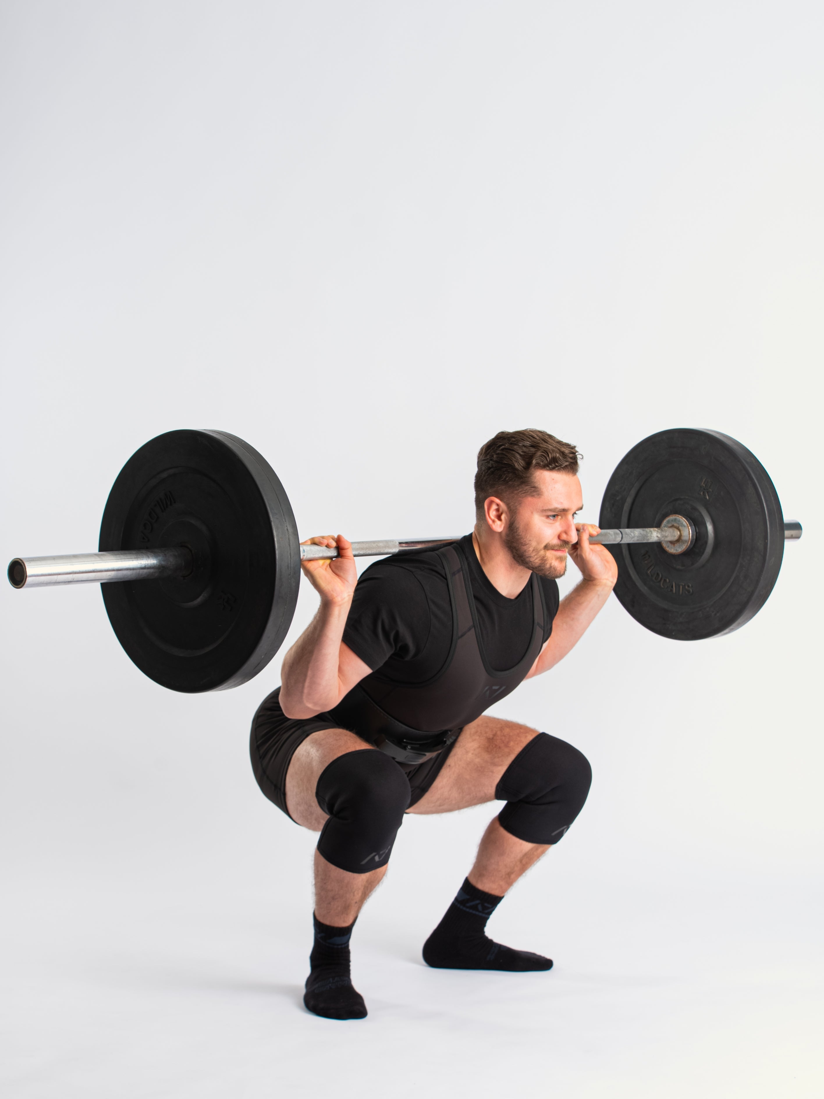 Rausch Men's Singlet - IPF Approved - Stealth | A7 UK shipping to