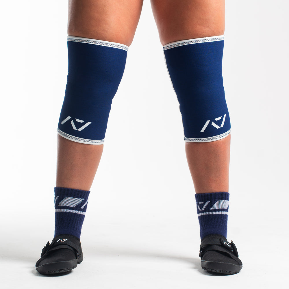 
                      
                        A7 IPF Approved Hourglass Knee Sleeves feature an hourglass-shaped centre taper fit to help provide knee compression while maintaining proper tightness around the calf and quad, offered in three stiffnesses (Flexi, Stiff and Rigor Mortis). Shop the full A7 Powerlifting IPF Approved Equipment collection. The IPF Approved Kit includes Powerlifting Singlet, A7 Meet Shirt, A7 Zebra Wrist Wraps and A7 Deadlift Socks. All A7 Powerlifting Equipment shipping to UK, Norway, Switzerland and Iceland.
                      
                    