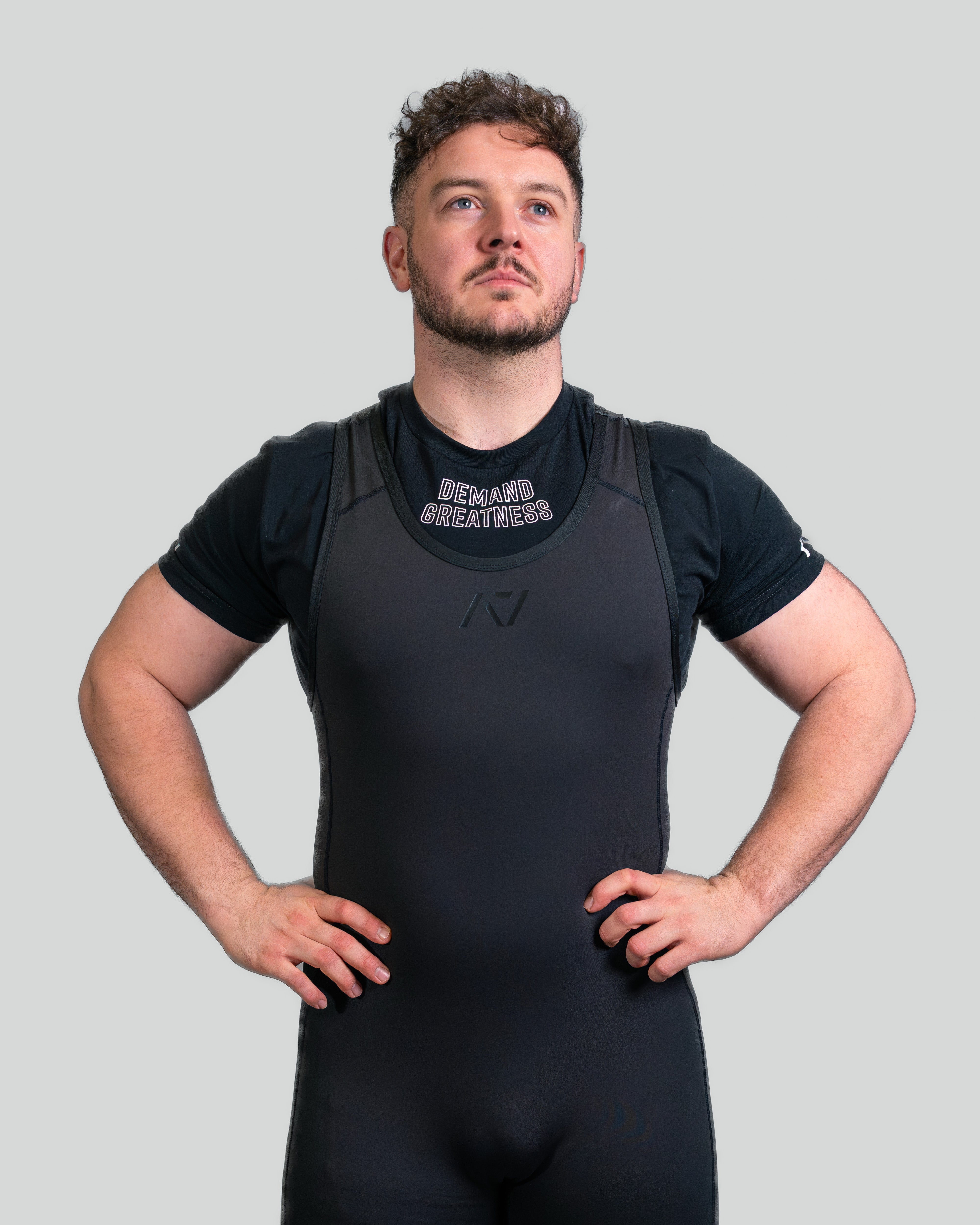 Rausch Men's Long Legged Singlet - IPF Approved - Stealth | A7 UK