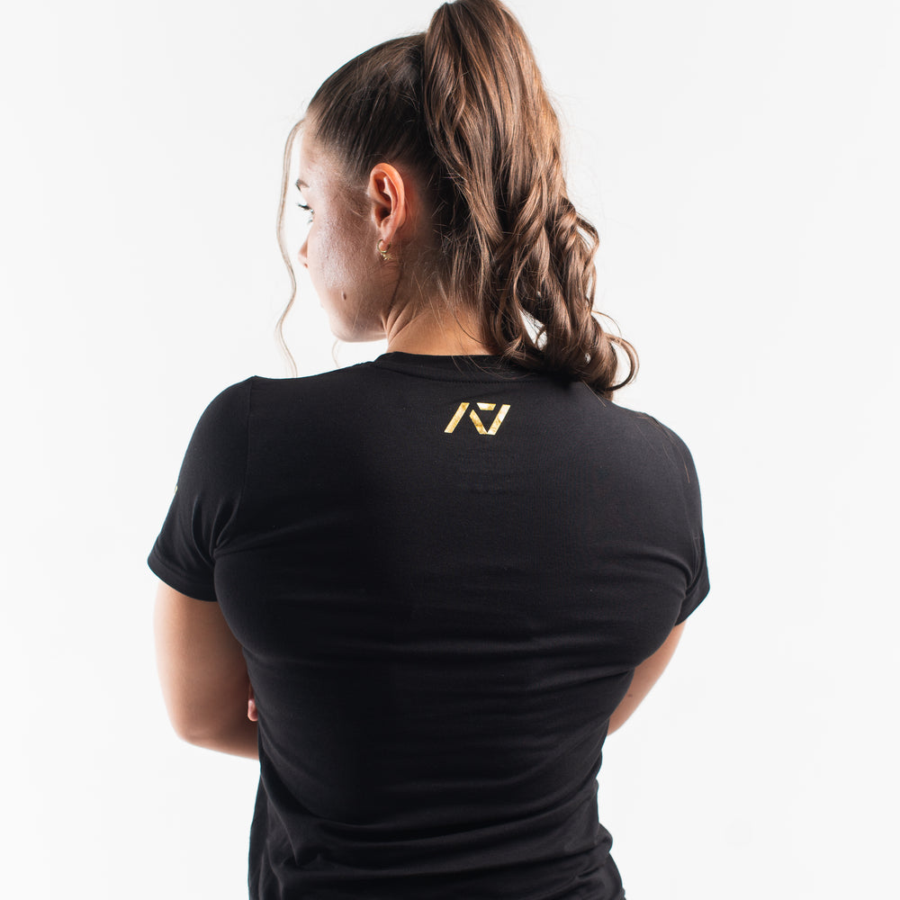 
                      
                        DG23 Gold Standard is our new meet shirt design highlighting Demand Greatness with a double outline font to showcase your impact on the platform. The DG23 Meet Shirt is IPF Approved. Shop the full A7 Powerlifting IPF Approved Equipment collection. The IPF Approved Kit includes Powerlifting Singlet, A7 Meet Shirt, A7 Zebra Wrist Wraps, A7 Deadlift Socks, Hourglass Knee Sleeves (Stiff Knee Sleeves and Rigor Mortis Knee Sleeves). All A7 Powerlifting Equipment shipping to UK, Norway, Switzerland and Iceland.
                      
                    