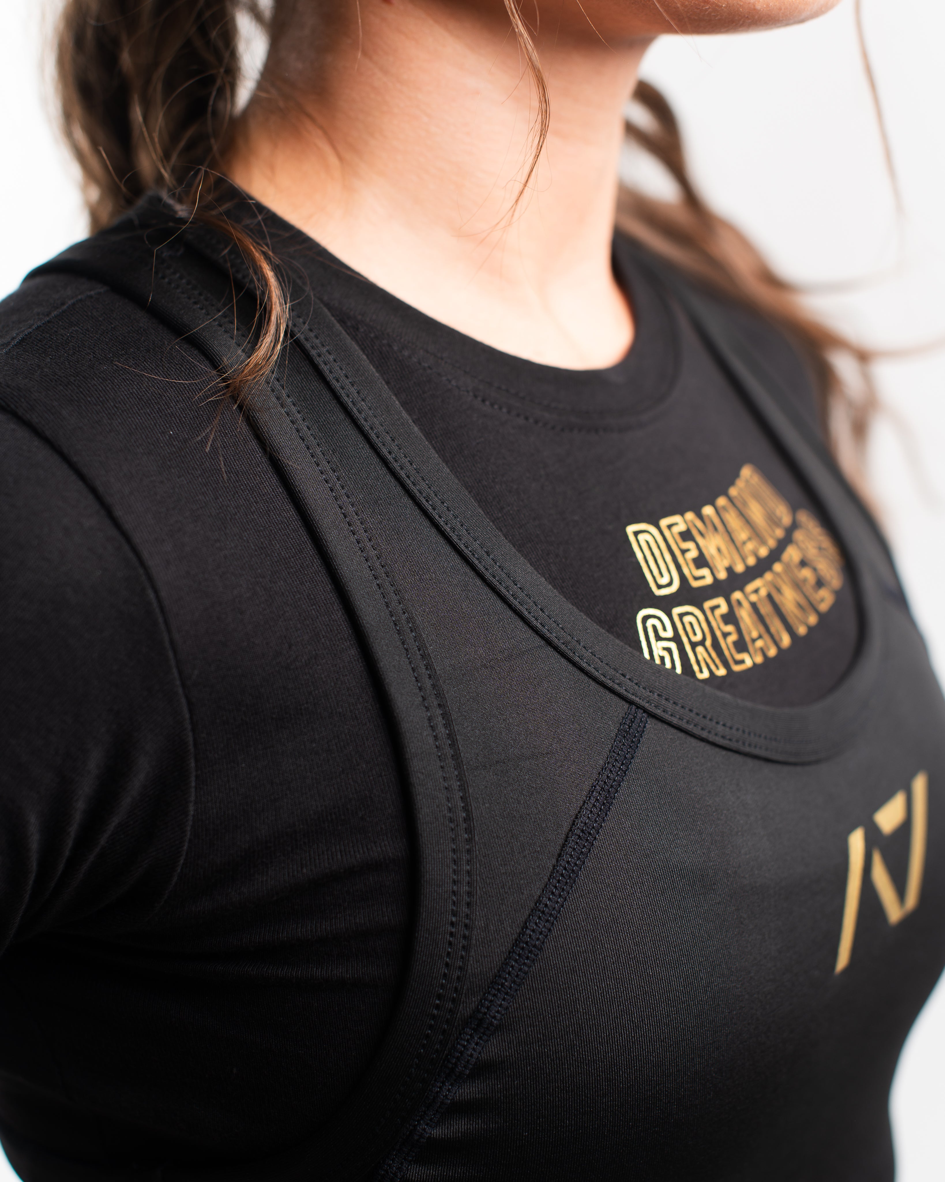 A7 IPF Approved Gold Standard Luno singlet features extra lat mobility, side panel stitching to guide the squat depth level and curved panel design for a slimming look. The Women's cut singlet features a tapered waist and additional quad room. The IPF Approved Kit includes Luno Powerlifting Singlet, A7 Meet Shirt, A7 Zebra Wrist Wraps, A7 Deadlift Socks, Hourglass Knee Sleeves (Stiff Knee Sleeves and Rigor Mortis Knee Sleeves). All A7 Powerlifting Equipment shipping to UK, Norway, Switzerland and Iceland.