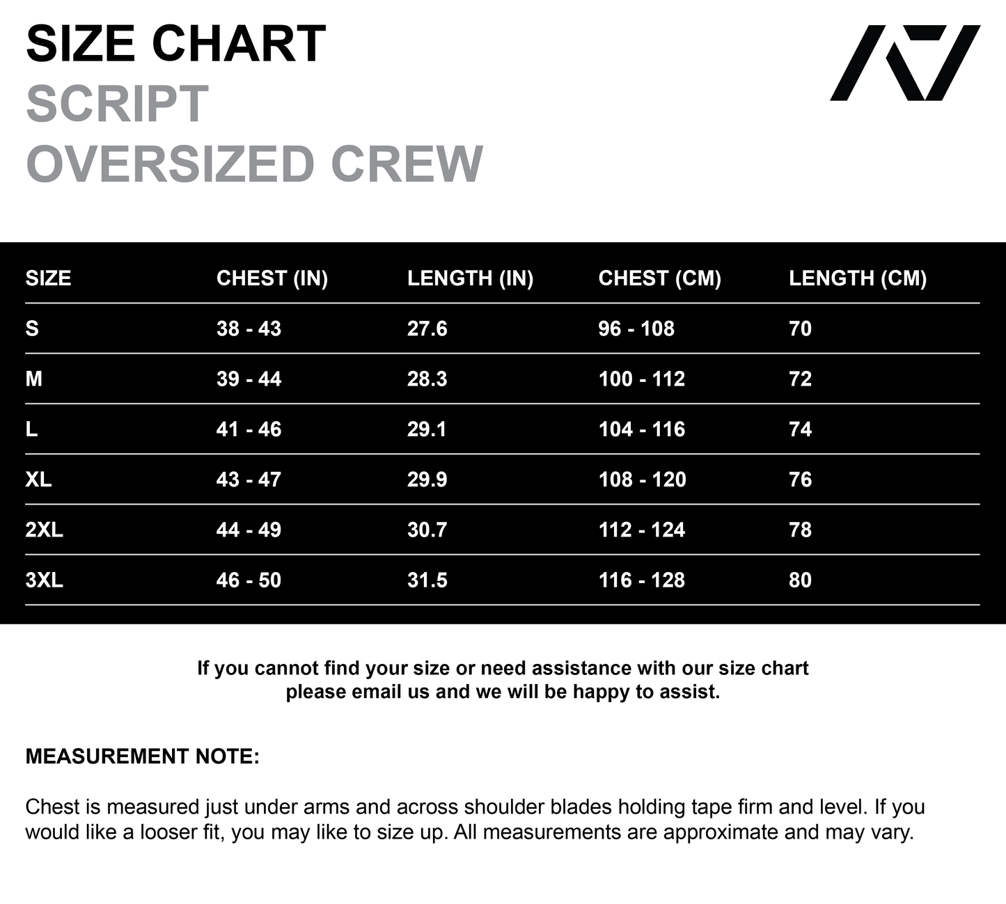 Script Oversized Non Bar Grip Crew - Stealth