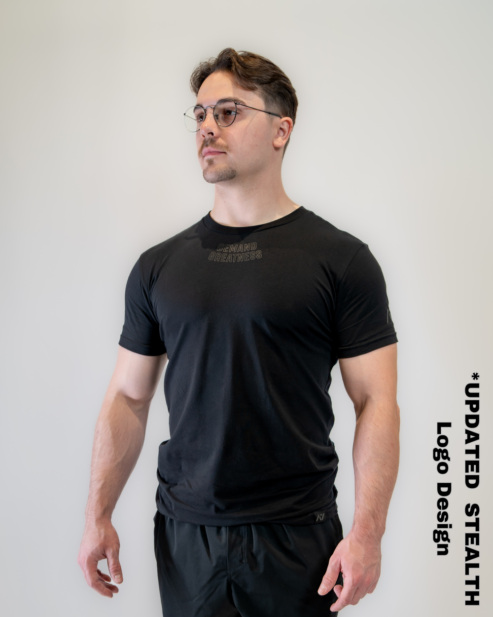 Demand Greatness True-Fit Stealth is our new meet shirt design highlighting Demand Greatness with a double outline font to showcase your impact on the platform. The Shirt is IPF Approved. Shop the full A7 Powerlifting IPF Approved Equipment collection. The IPF Approved Kit includes Powerlifting Singlet, A7 Meet Shirt, A7 Zebra Wrist Wraps, A7 Deadlift Socks, Hourglass Knee Sleeves (Stiff and Rigor Mortis Knee Sleeves). All A7 Powerlifting Equipment shipping to UK, Norway, Switzerland and Iceland.