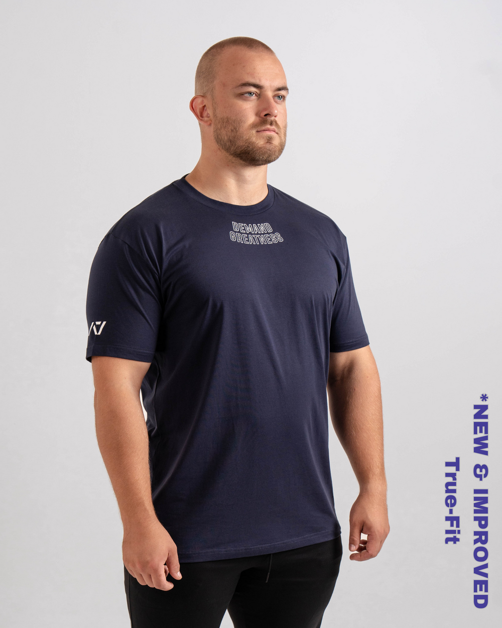 Demand Greatness True-Fit Men's Meet Shirt - IPF Approved - Night Light