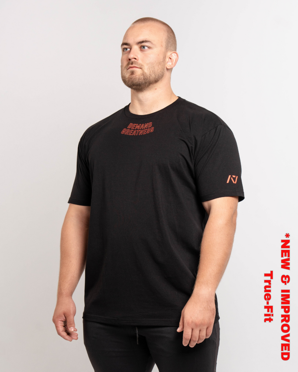 Demand Greatness True-Fit Red Dawn is our new meet shirt design highlighting Demand Greatness with a double outline font to showcase your impact on the platform. The Shirt is IPF Approved. Shop the full A7 Powerlifting IPF Approved Equipment collection. The IPF Approved Kit includes Powerlifting Singlet, A7 Meet Shirt, A7 Zebra Wrist Wraps, A7 Deadlift Socks, Hourglass Knee Sleeves (Stiff and Rigor Mortis Knee Sleeves). All A7 Powerlifting Equipment shipping to UK, Norway, Switzerland and Iceland.