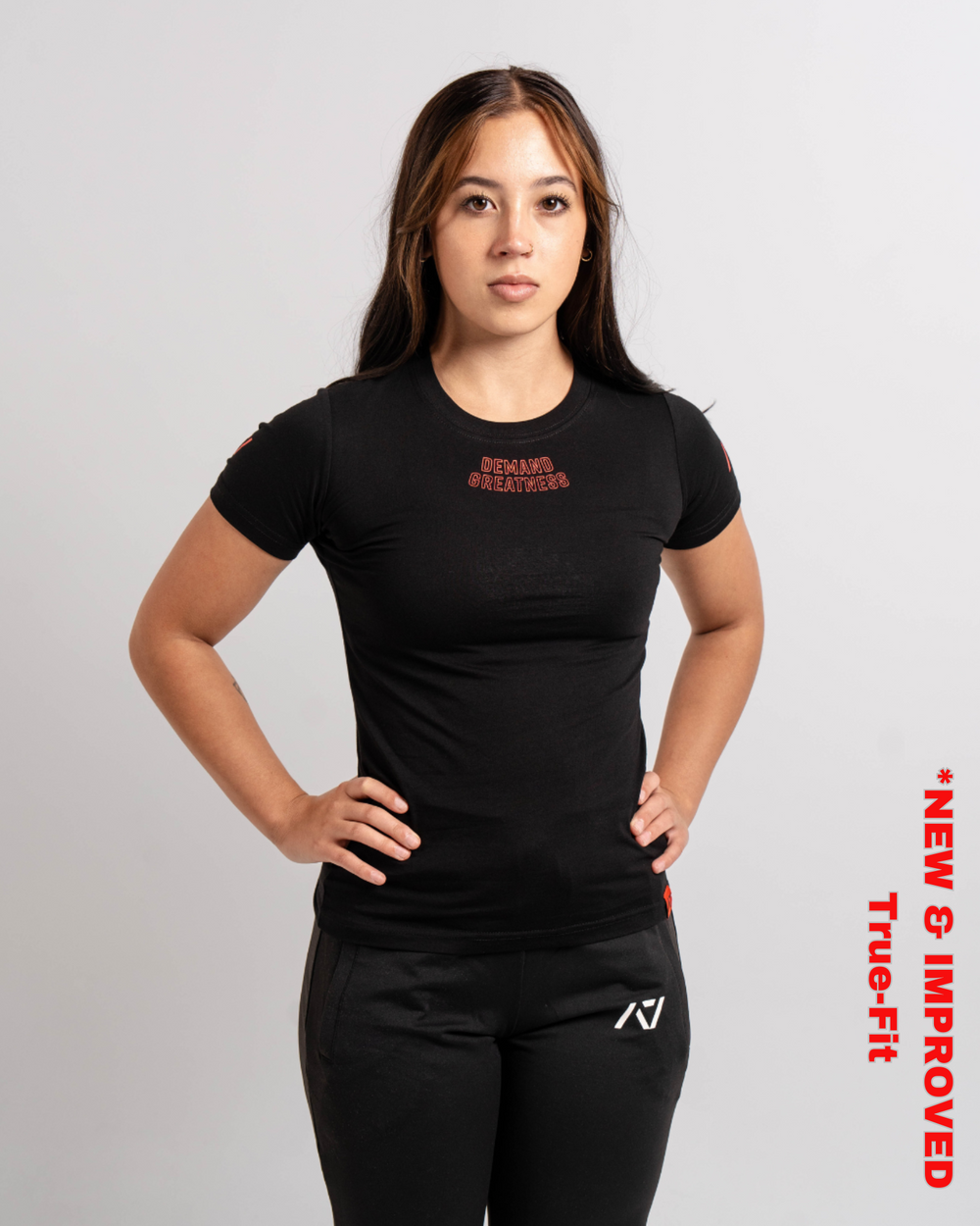 Demand Greatness True-Fit Red Dawn is our new meet shirt design highlighting Demand Greatness with a double outline font to showcase your impact on the platform. The Shirt is IPF Approved. Shop the full A7 Powerlifting IPF Approved Equipment collection. The IPF Approved Kit includes Powerlifting Singlet, A7 Meet Shirt, A7 Zebra Wrist Wraps, A7 Deadlift Socks, Hourglass Knee Sleeves (Stiff and Rigor Mortis Knee Sleeves). All A7 Powerlifting Equipment shipping to UK, Norway, Switzerland and Iceland.