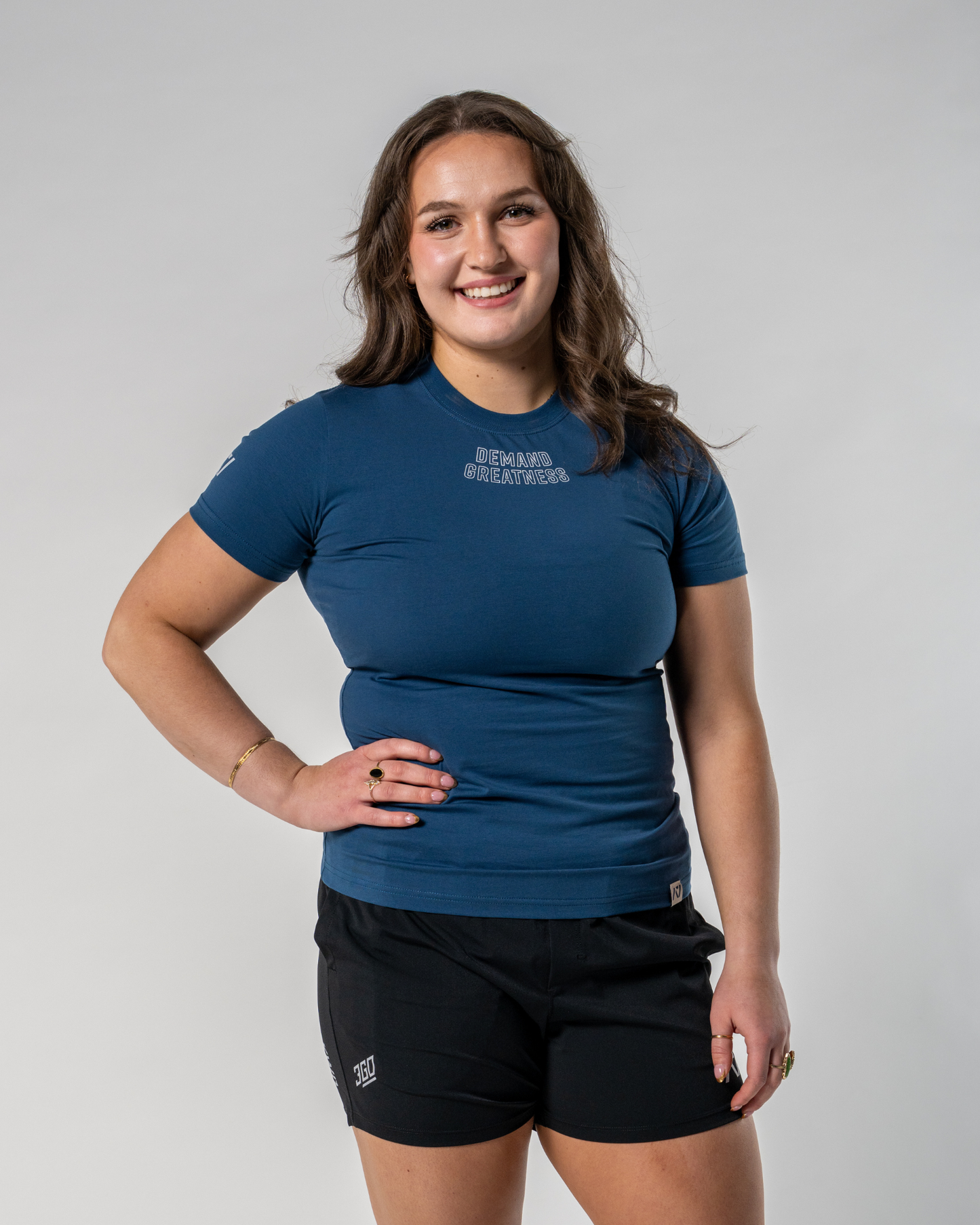 Demand Greatness True-Fit Tides is our new meet shirt design highlighting Demand Greatness with a double outline font to showcase your impact on the platform. The Shirt is IPF Approved. Shop the full A7 Powerlifting IPF Approved Equipment collection. The IPF Approved Kit includes Powerlifting Singlet, A7 Meet Shirt, A7 Zebra Wrist Wraps, A7 Deadlift Socks, Hourglass Knee Sleeves (Stiff and Rigor Mortis Knee Sleeves). All A7 Powerlifting Equipment shipping to UK, Norway, Switzerland and Iceland.