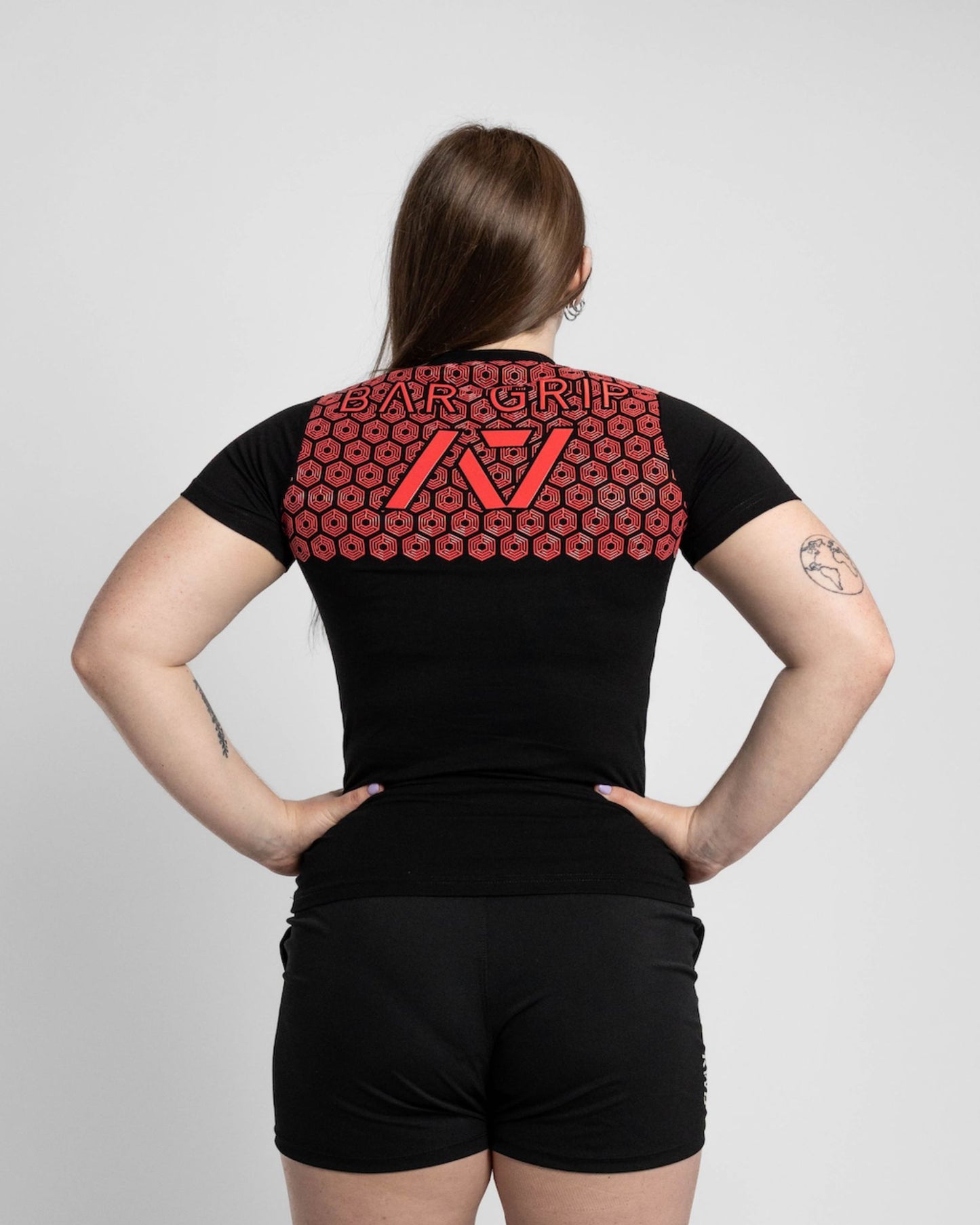 Kinetic True-Fit Women's Bar Grip Shirt - Red Dawn
