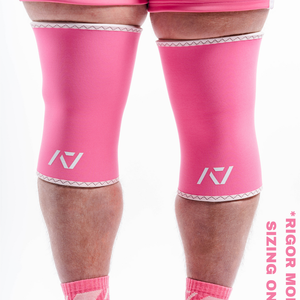 Hourglass Knee Sleeves - IPF Approved - Roseite